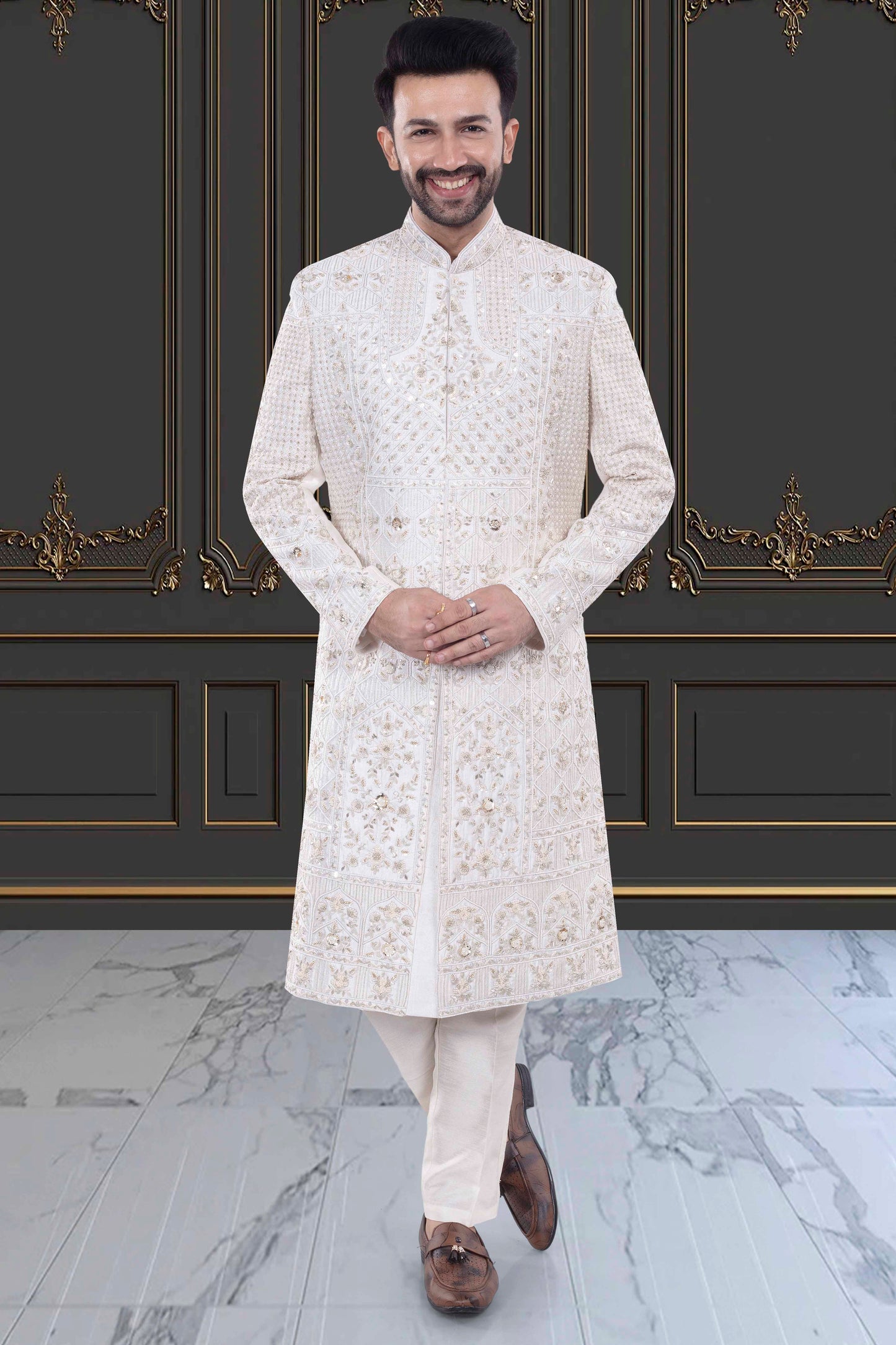 Mens Sherwani- M42-S134