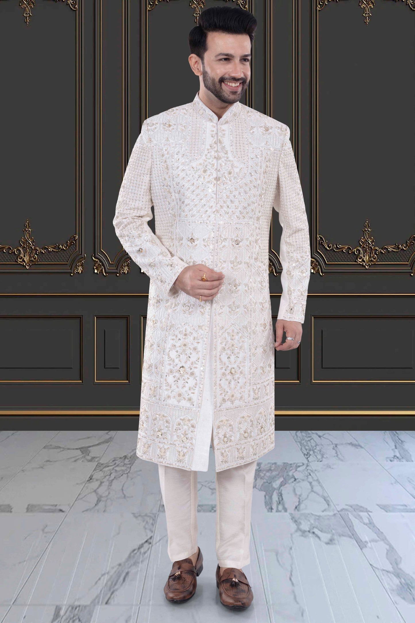 Mens Sherwani- M42-S134