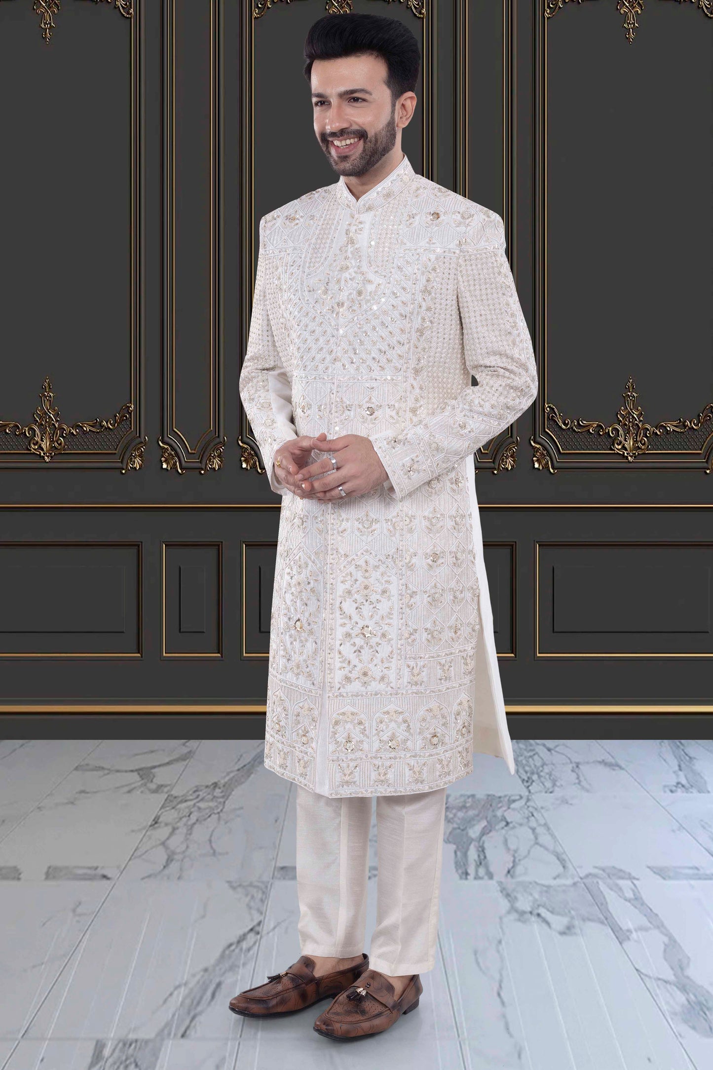 Mens Sherwani- M42-S134