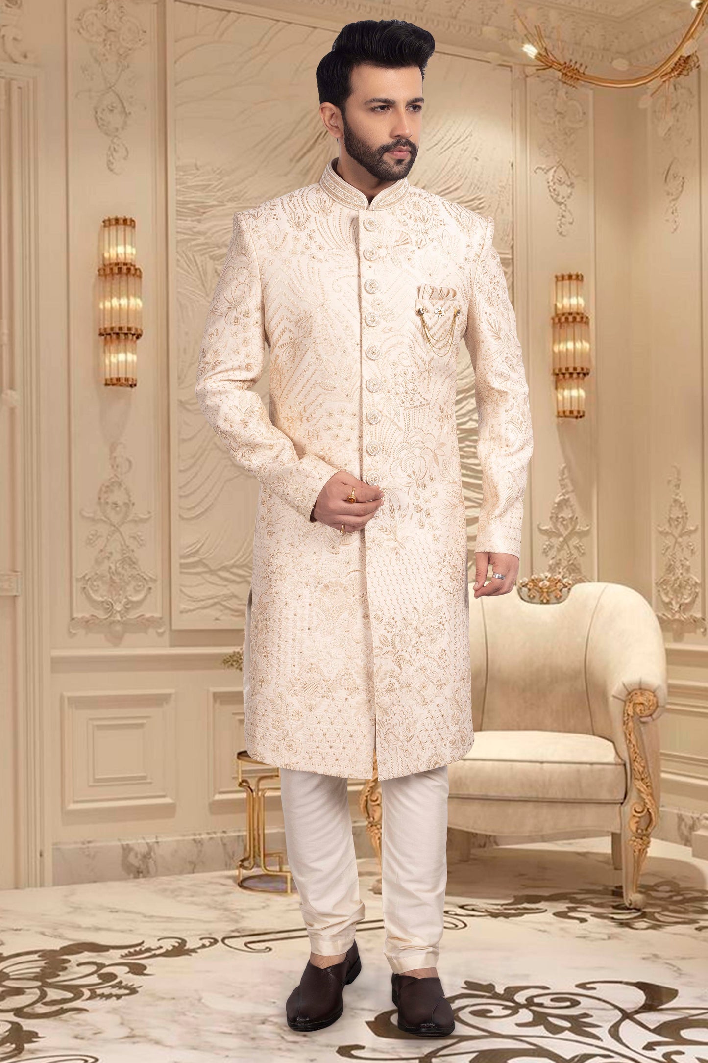 Mens Sherwani S2-S367