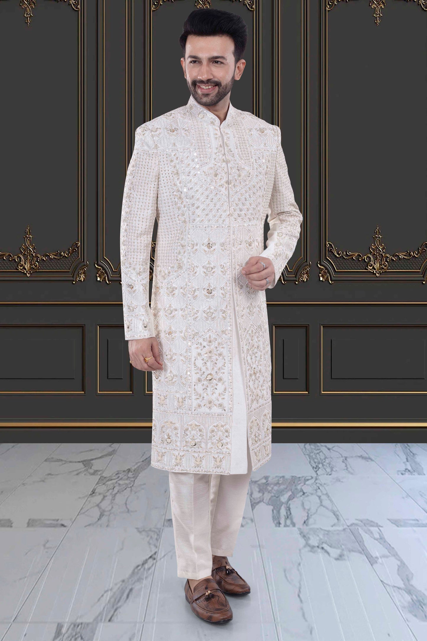 Mens Sherwani- M42-S134