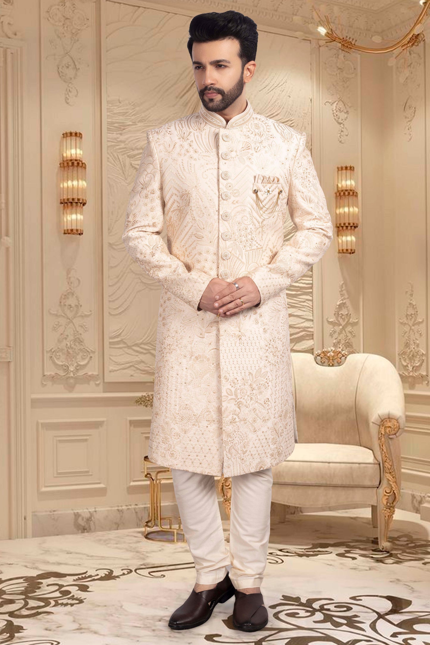 Mens Sherwani S2-S367