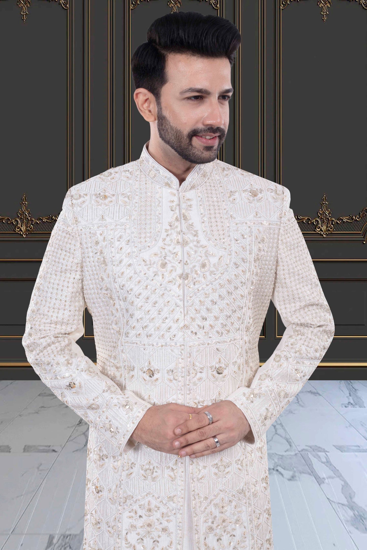 Mens Sherwani- M42-S134