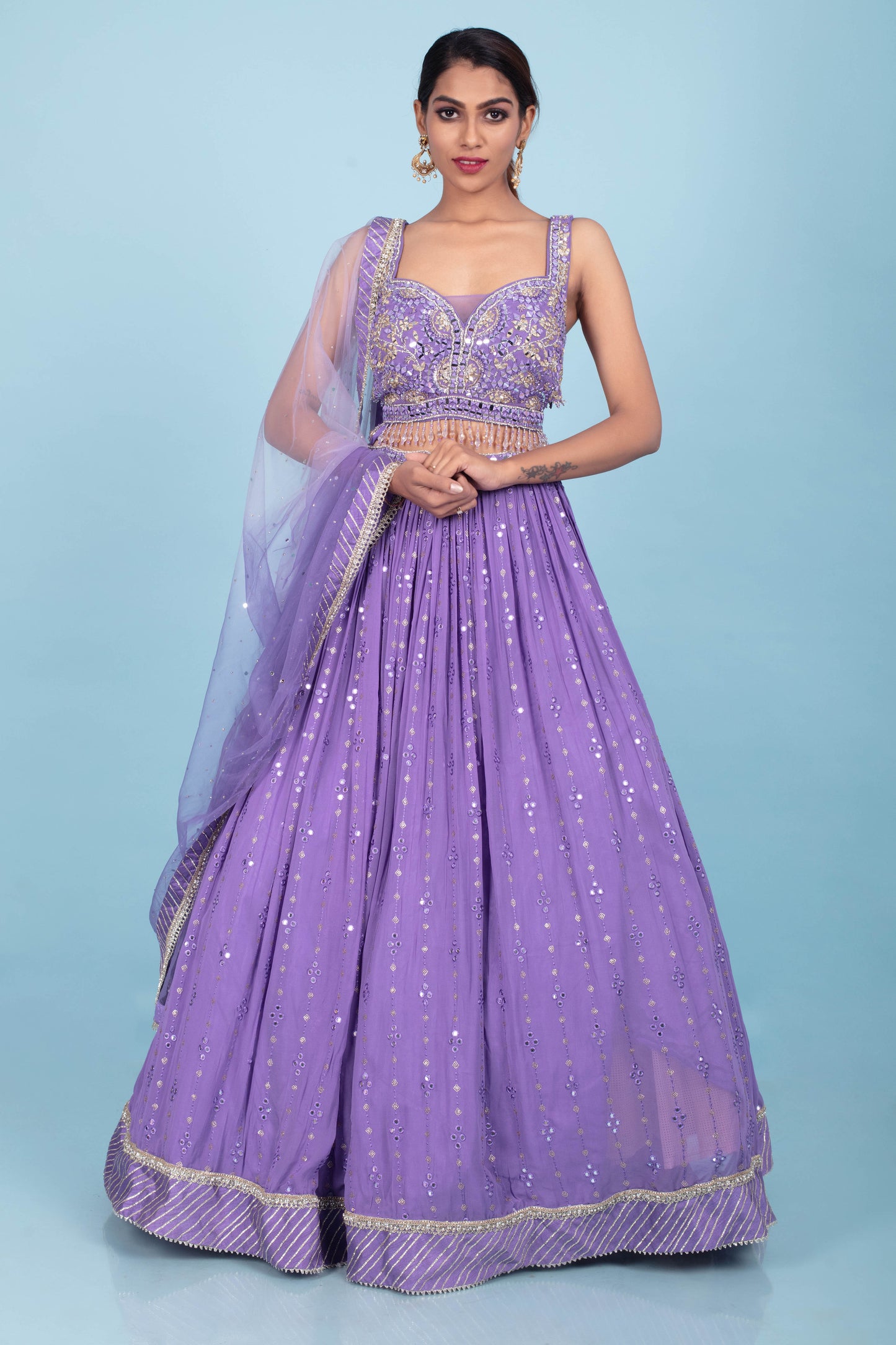 Party Wear Lehenga D-302