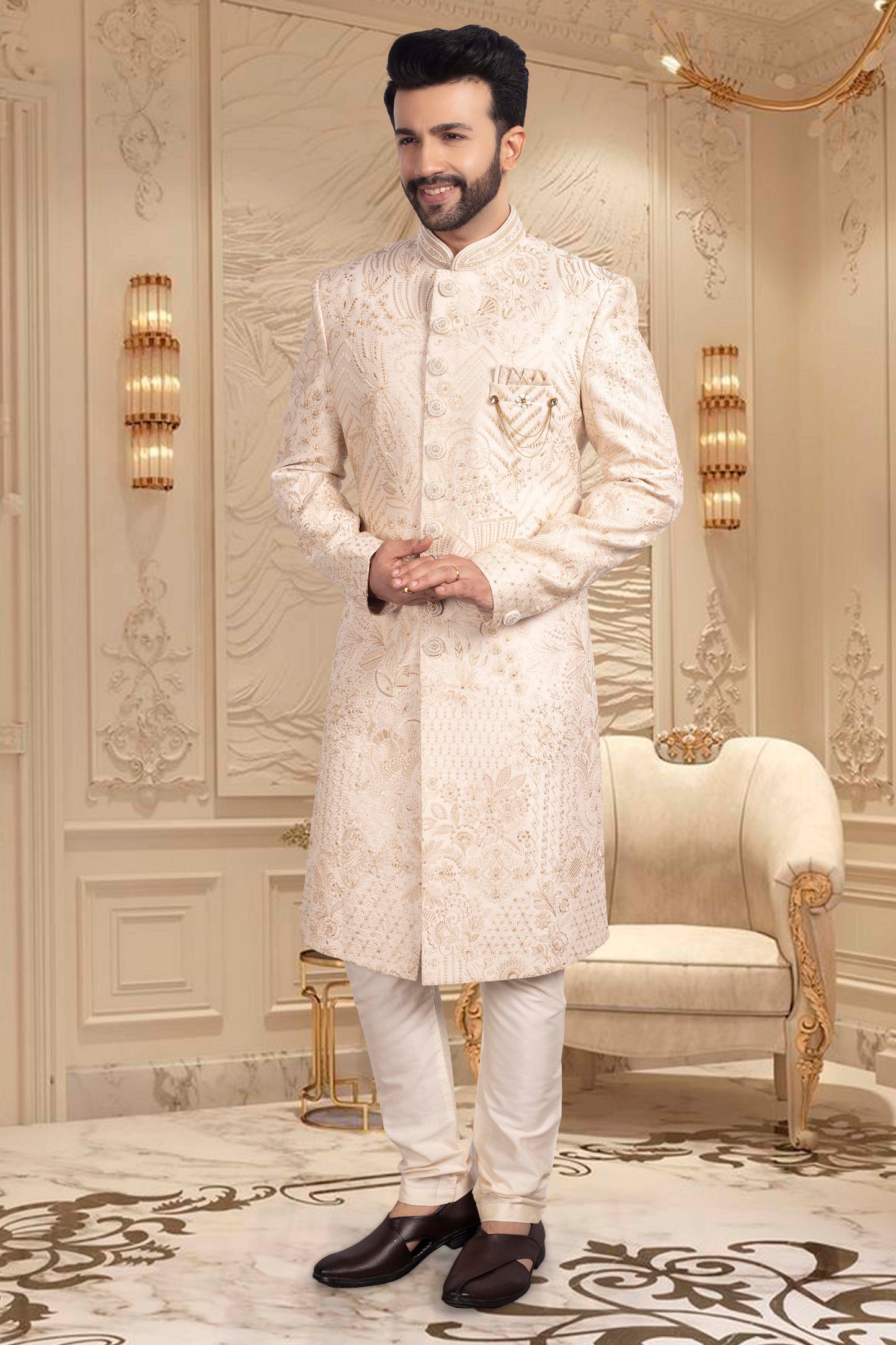 Mens Sherwani S2-S367