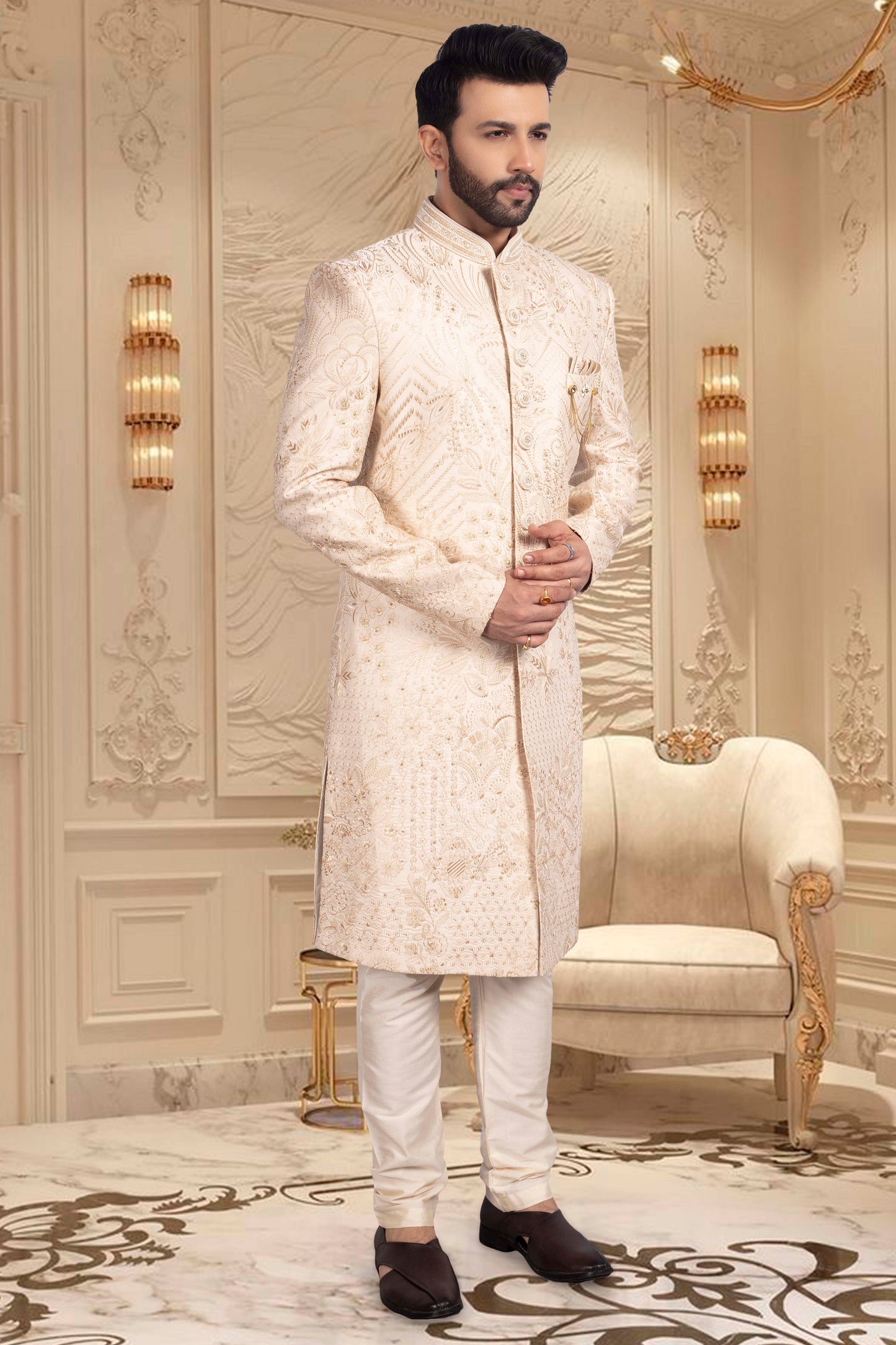 Mens Sherwani S2-S367