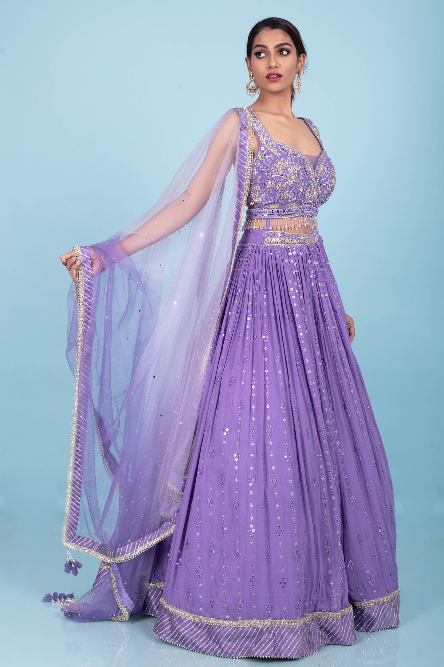 Party Wear Lehenga D-302