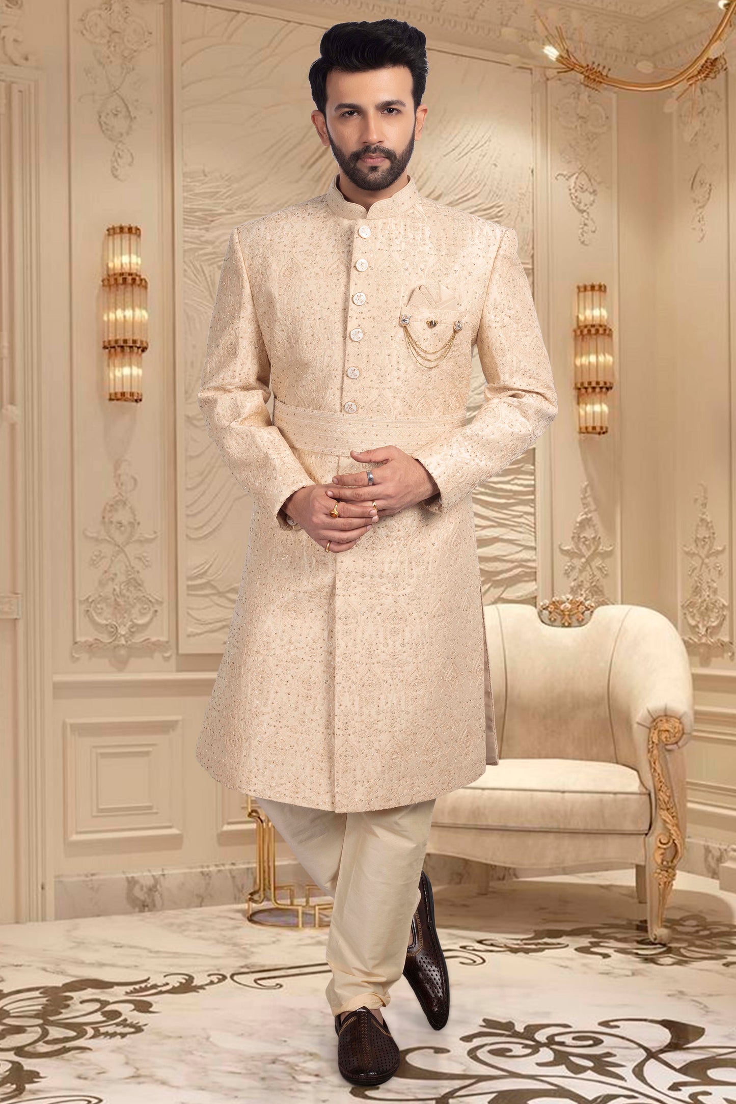 Mens Sherwani S20-S368