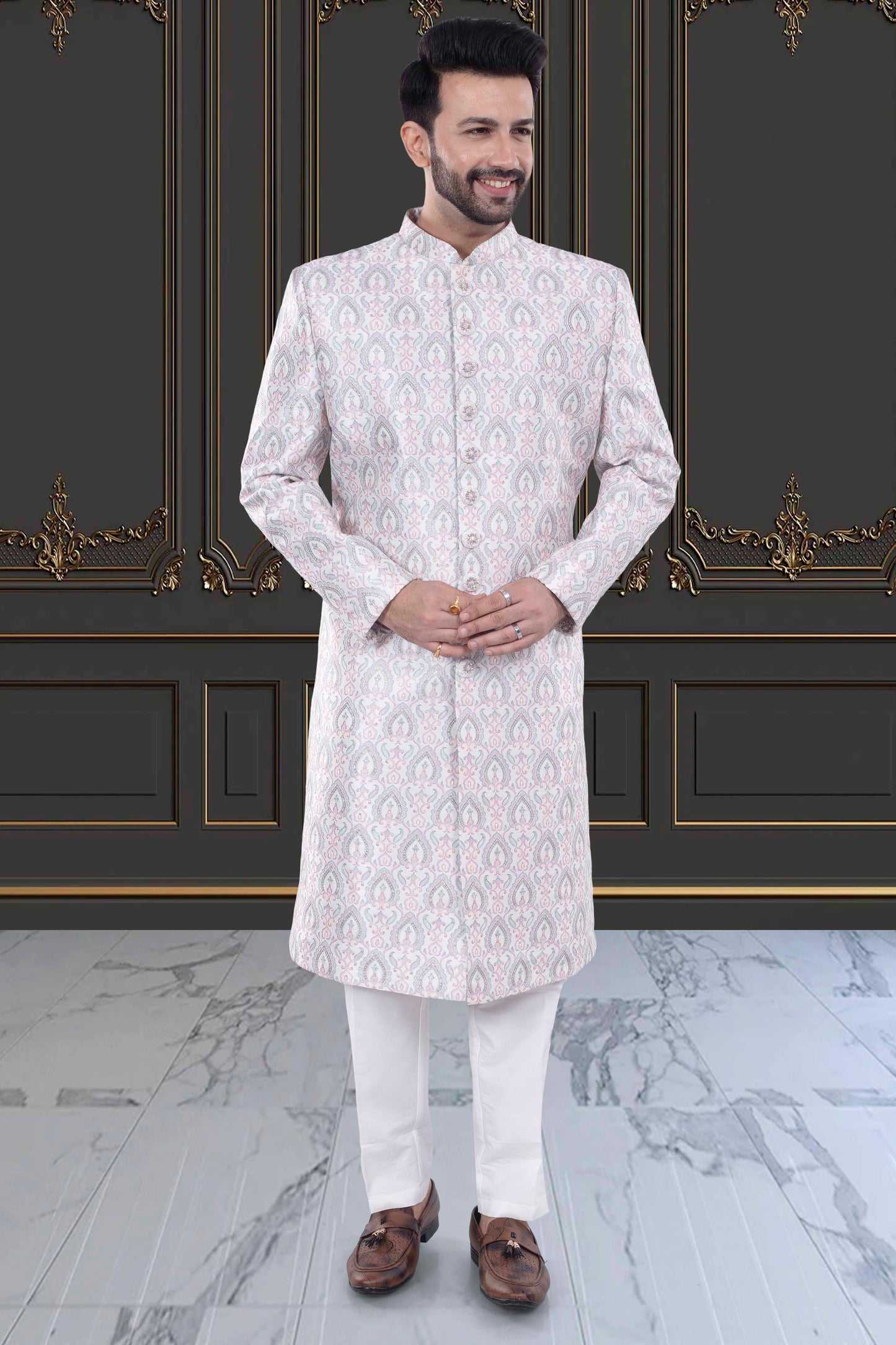 Mens Sherwani- M42-S129