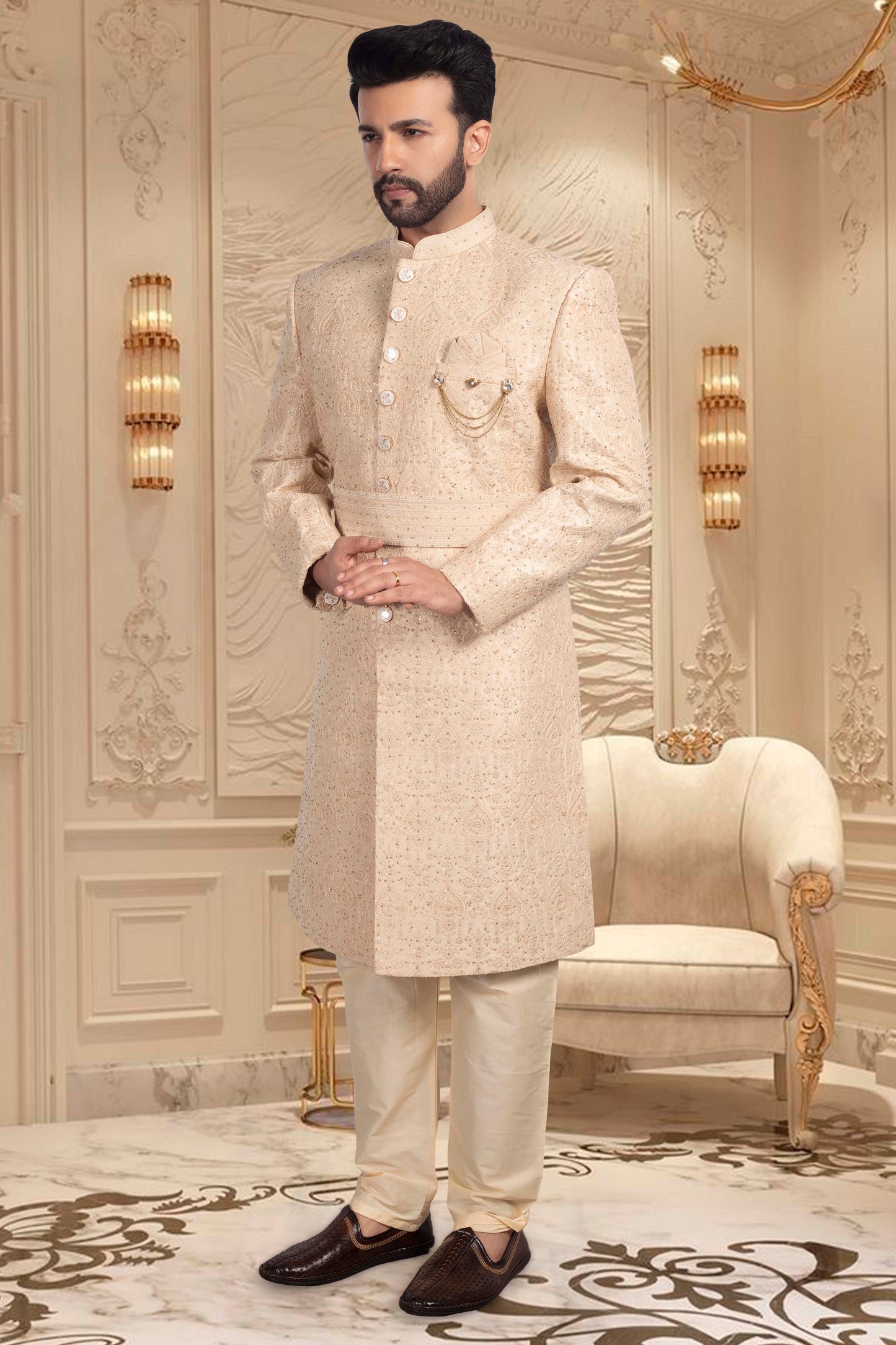 Mens Sherwani S20-S368