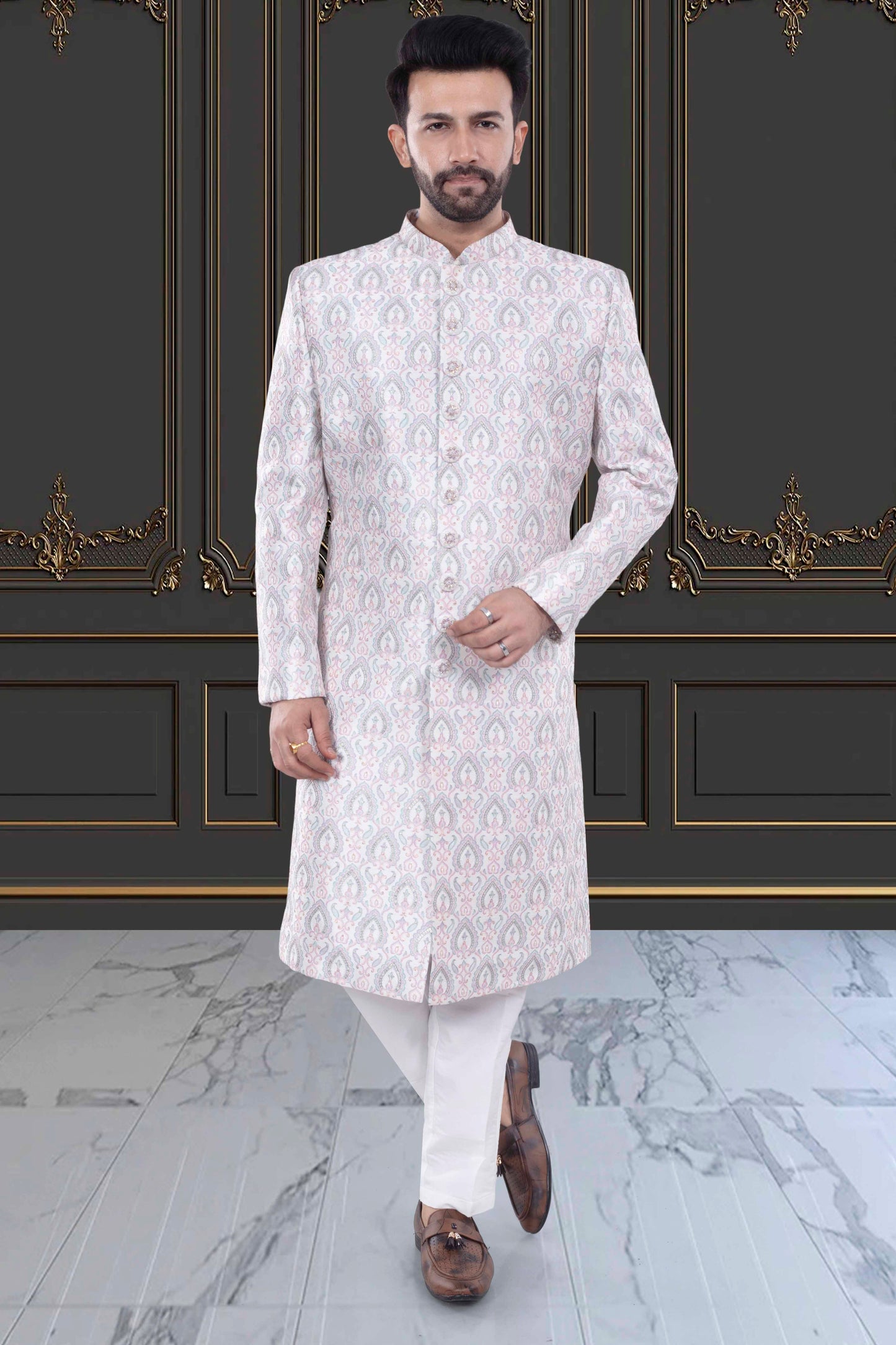 Mens Sherwani- M42-S129