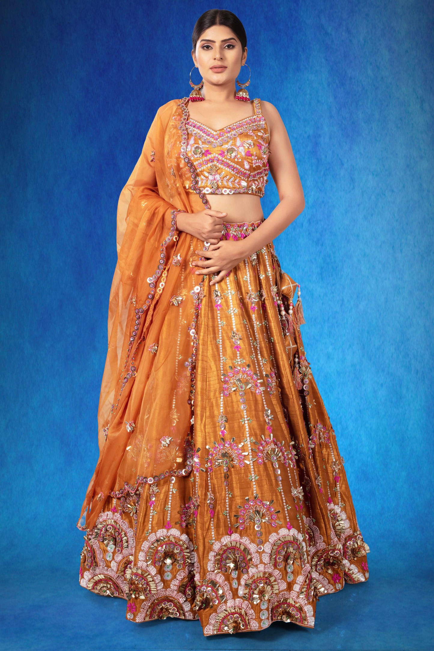 Party Wear Lehenga D-319