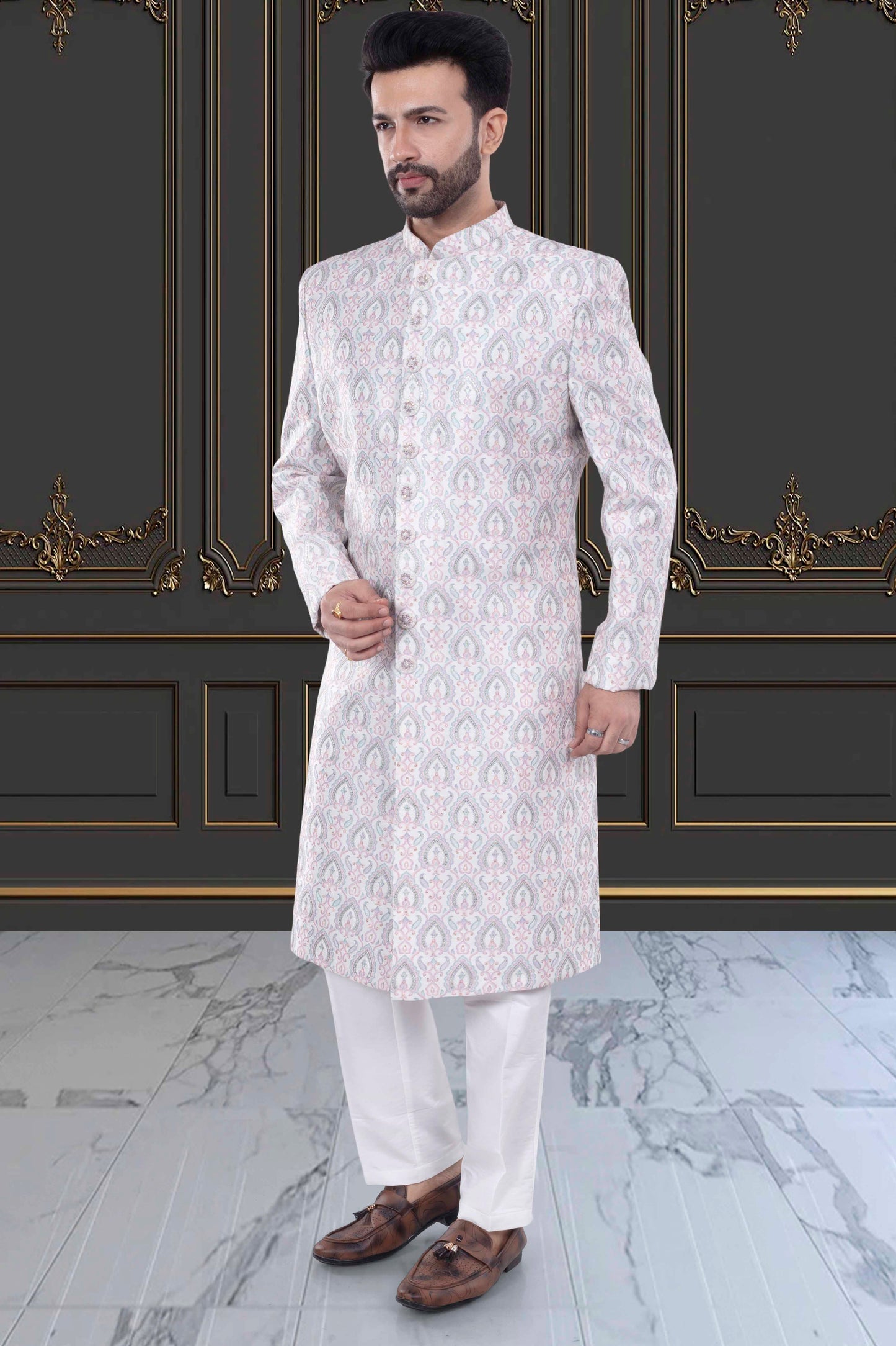 Mens Sherwani- M42-S129