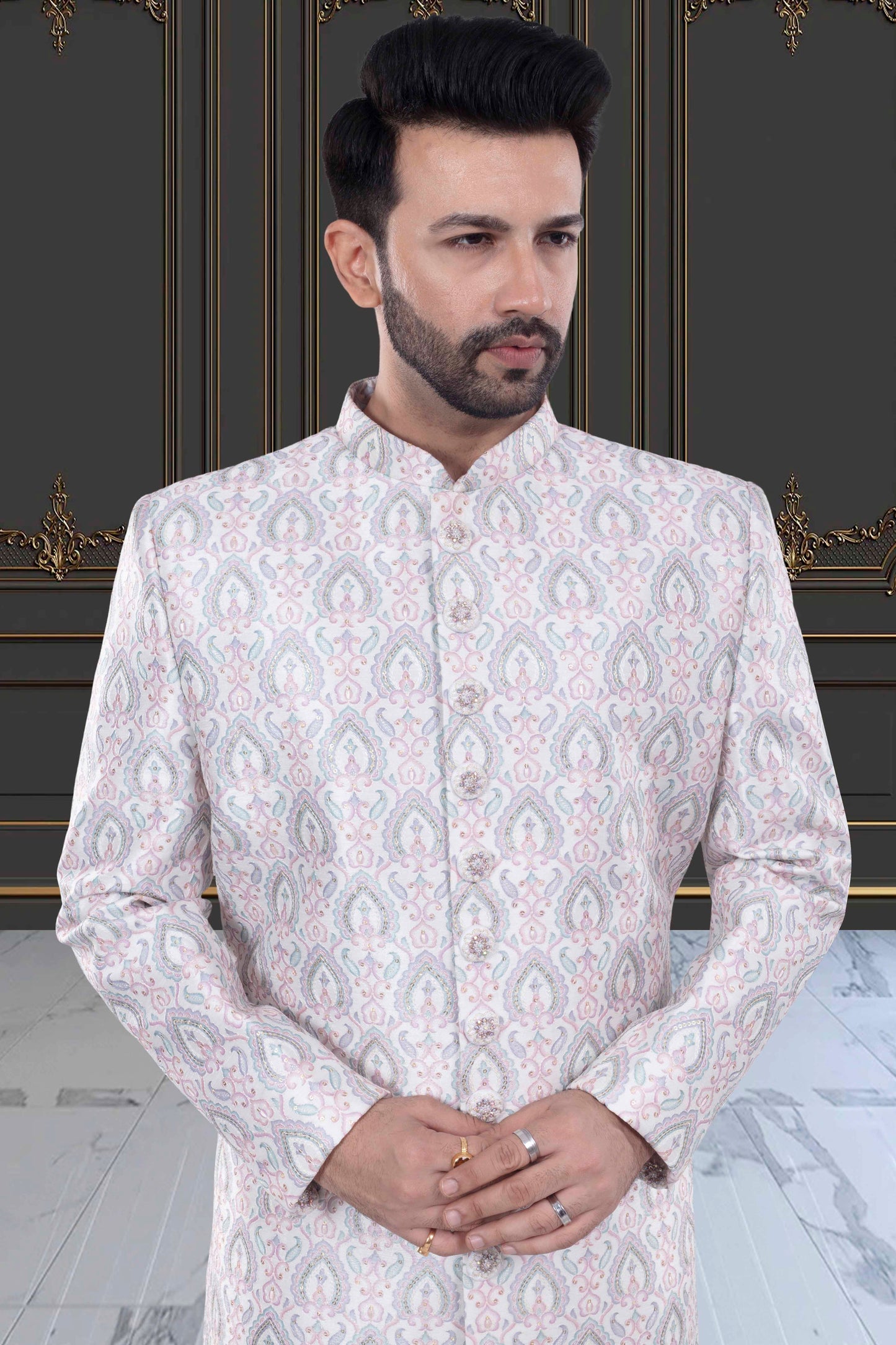 Mens Sherwani- M42-S129