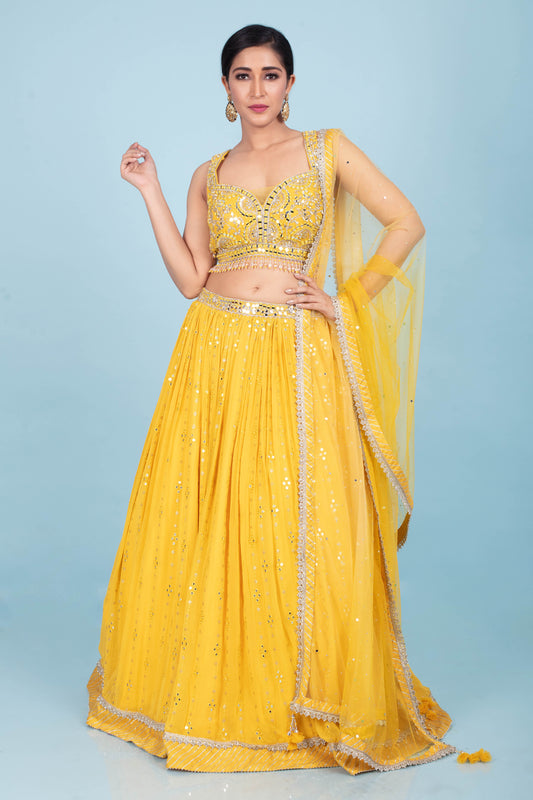 Party Wear Lehenga D-303