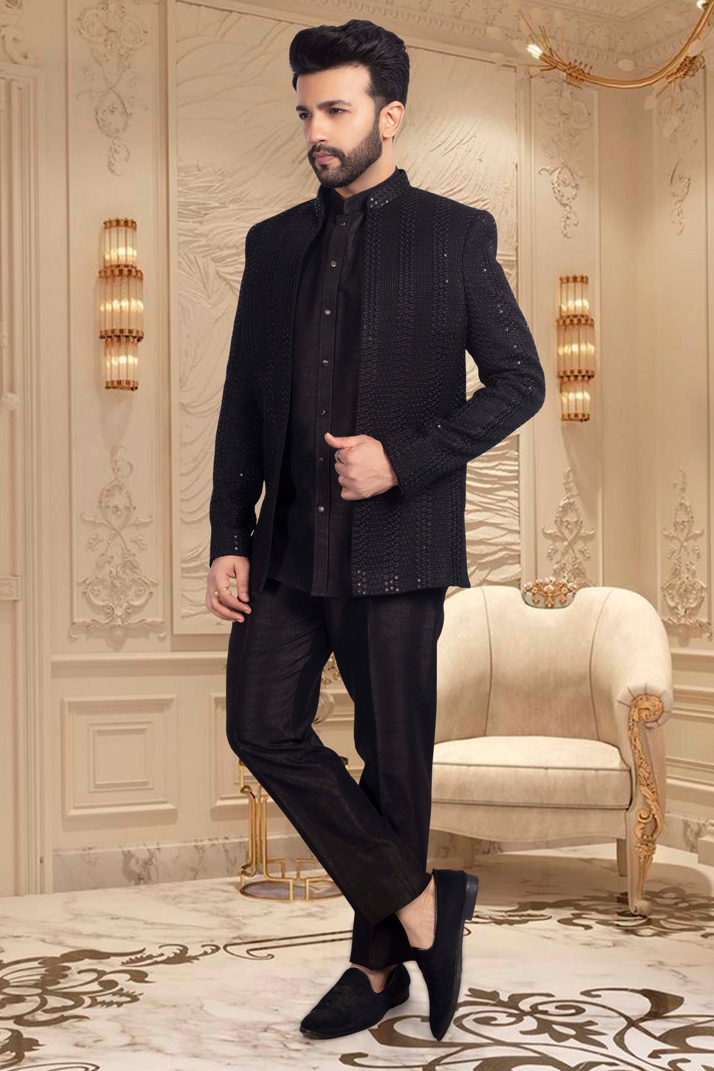 Mens Sherwani M42-S118