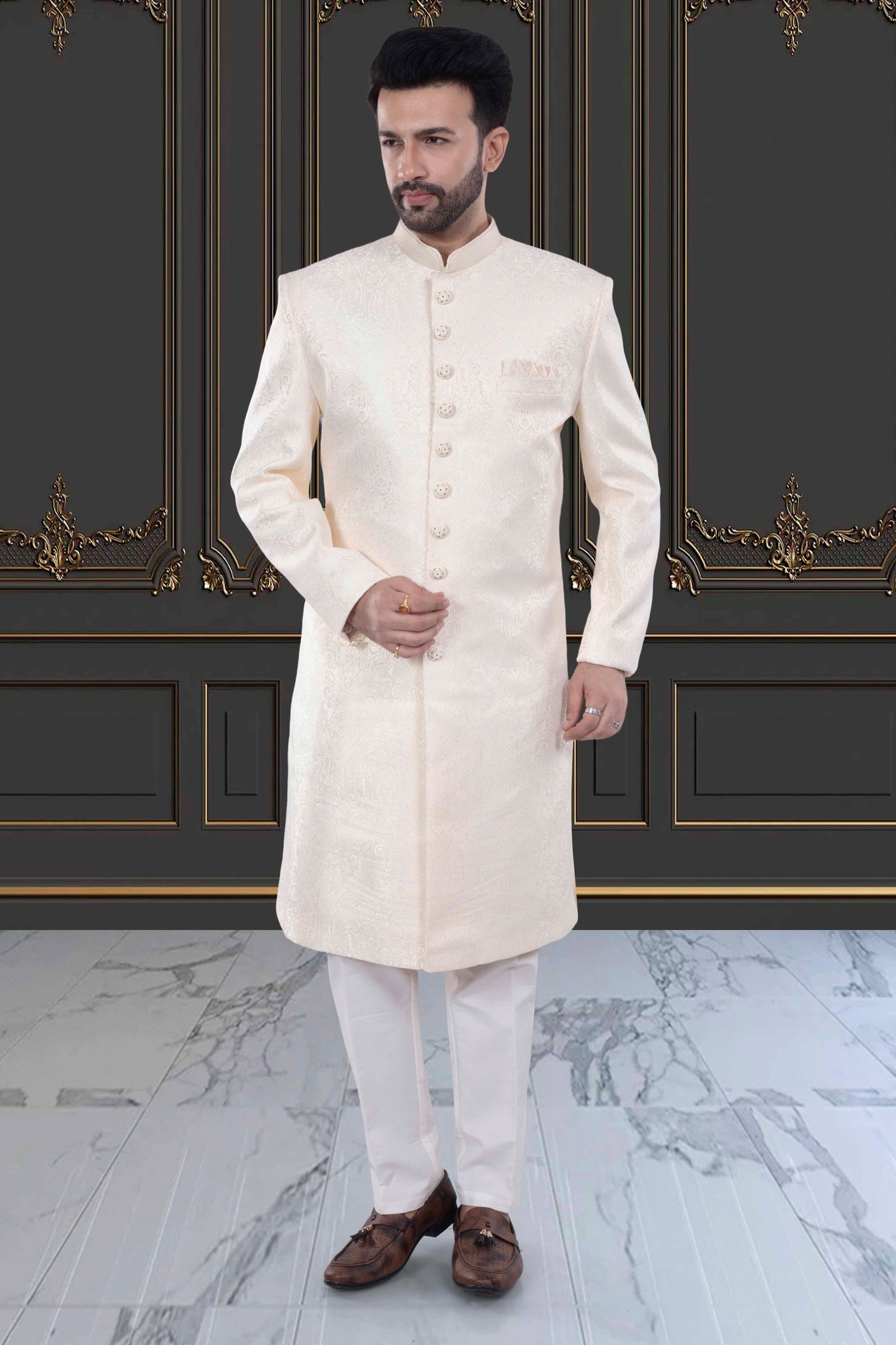 Mens Sherwani- M42-S132