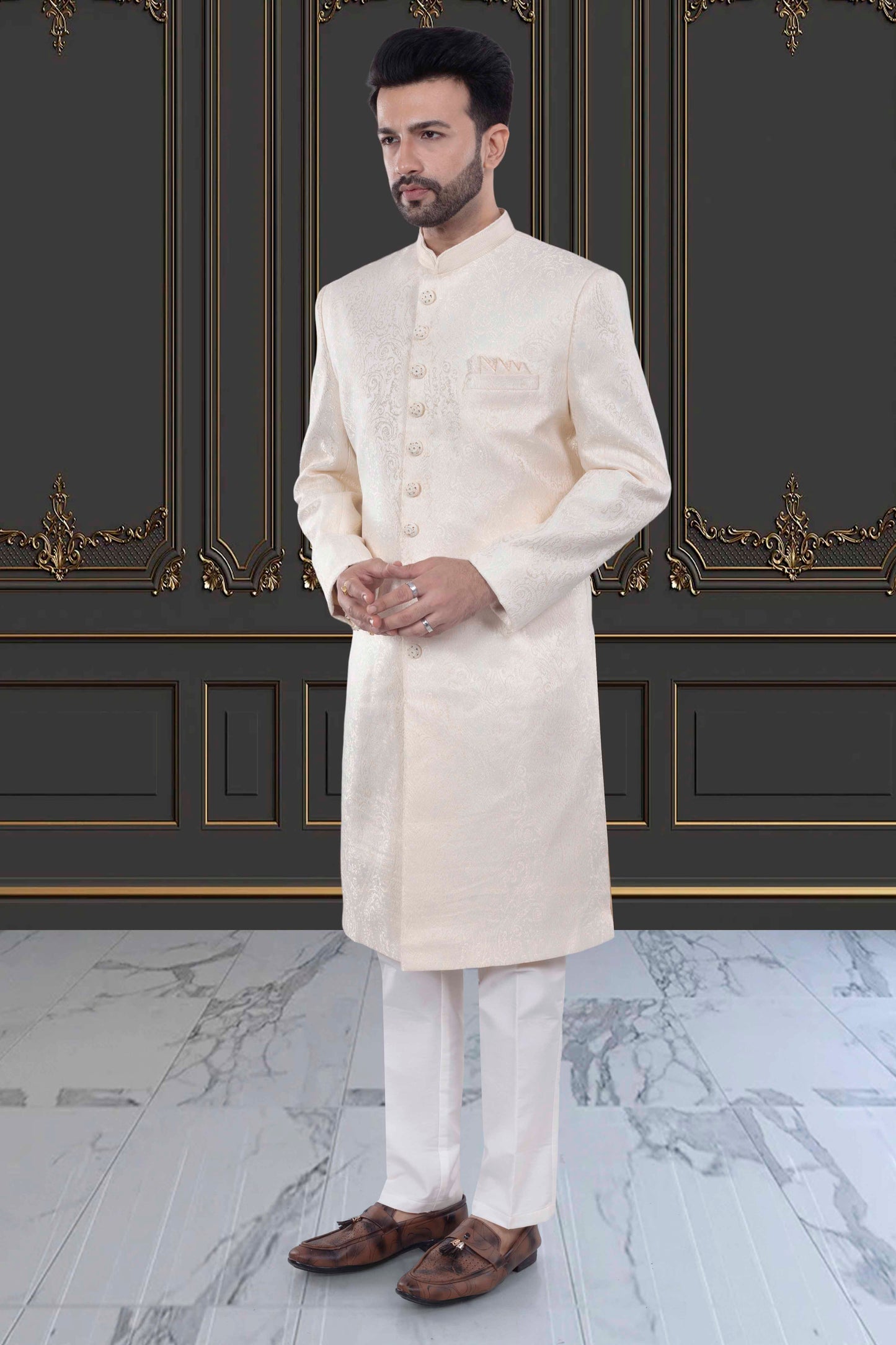 Mens Sherwani- M42-S132