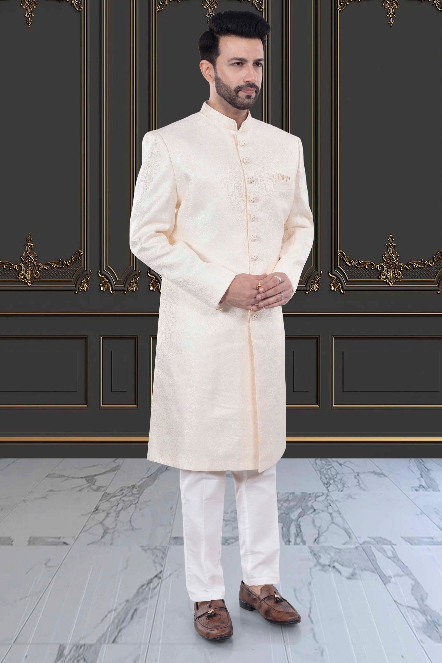 Mens Sherwani- M42-S132