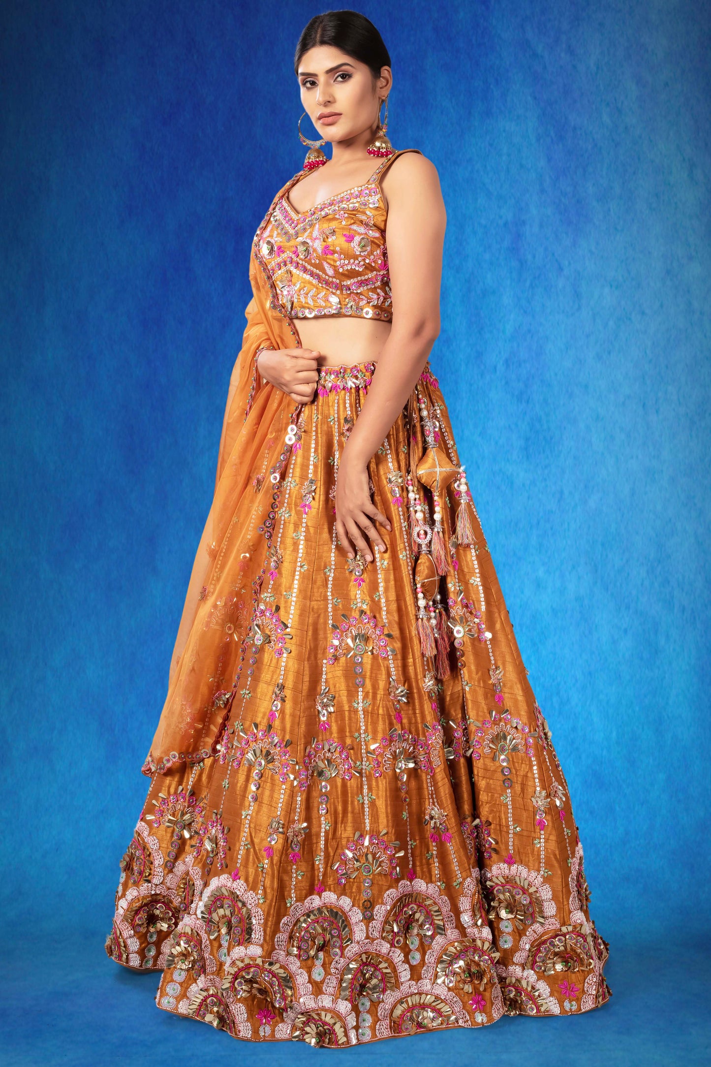 Party Wear Lehenga D-319