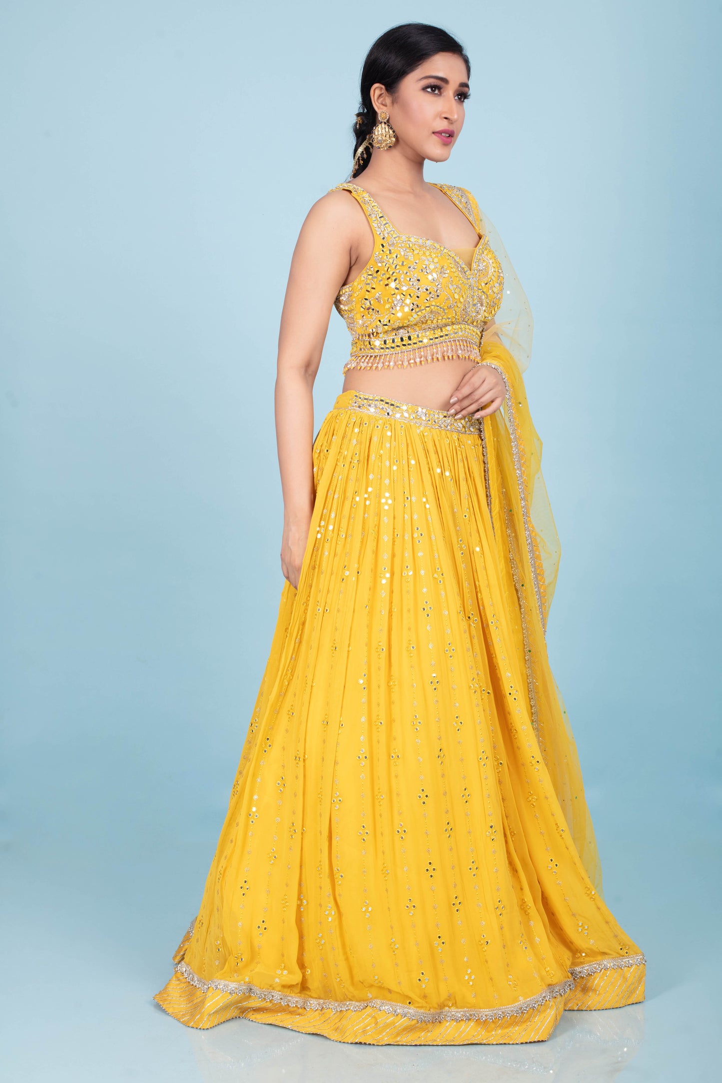 Party Wear Lehenga D-303