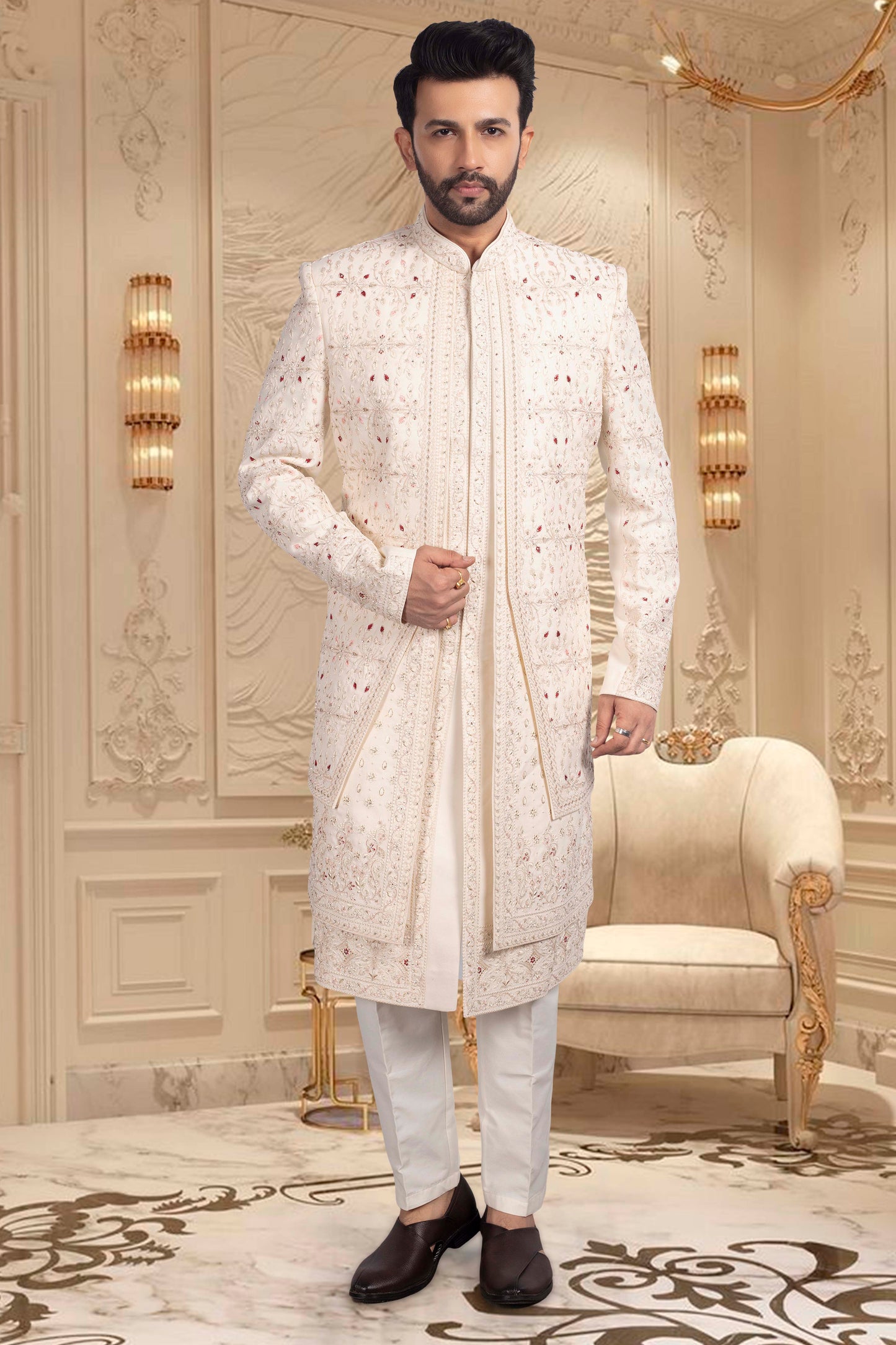 Mens Sherwani-  U2-S335