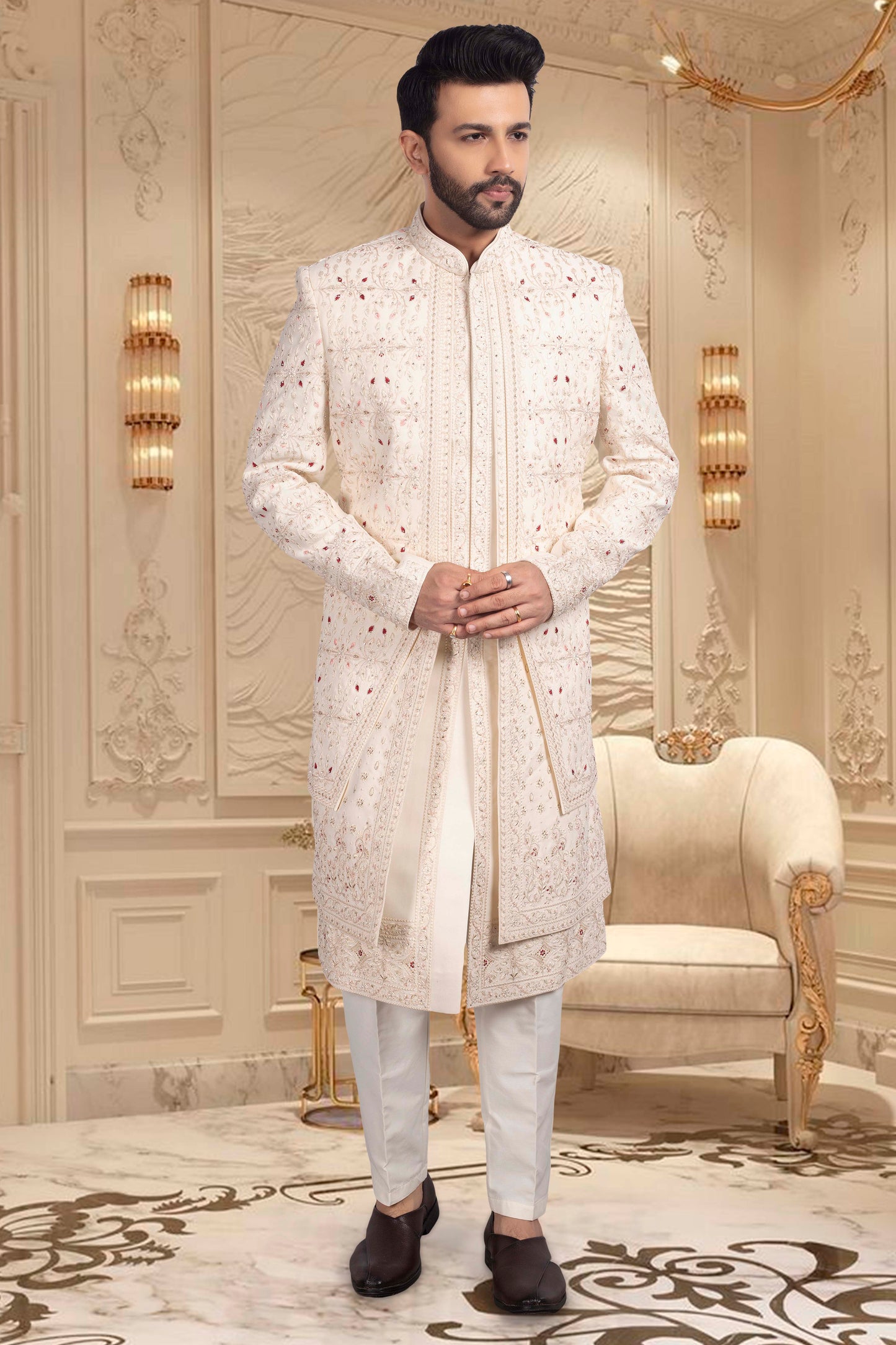 Mens Sherwani-  U2-S335