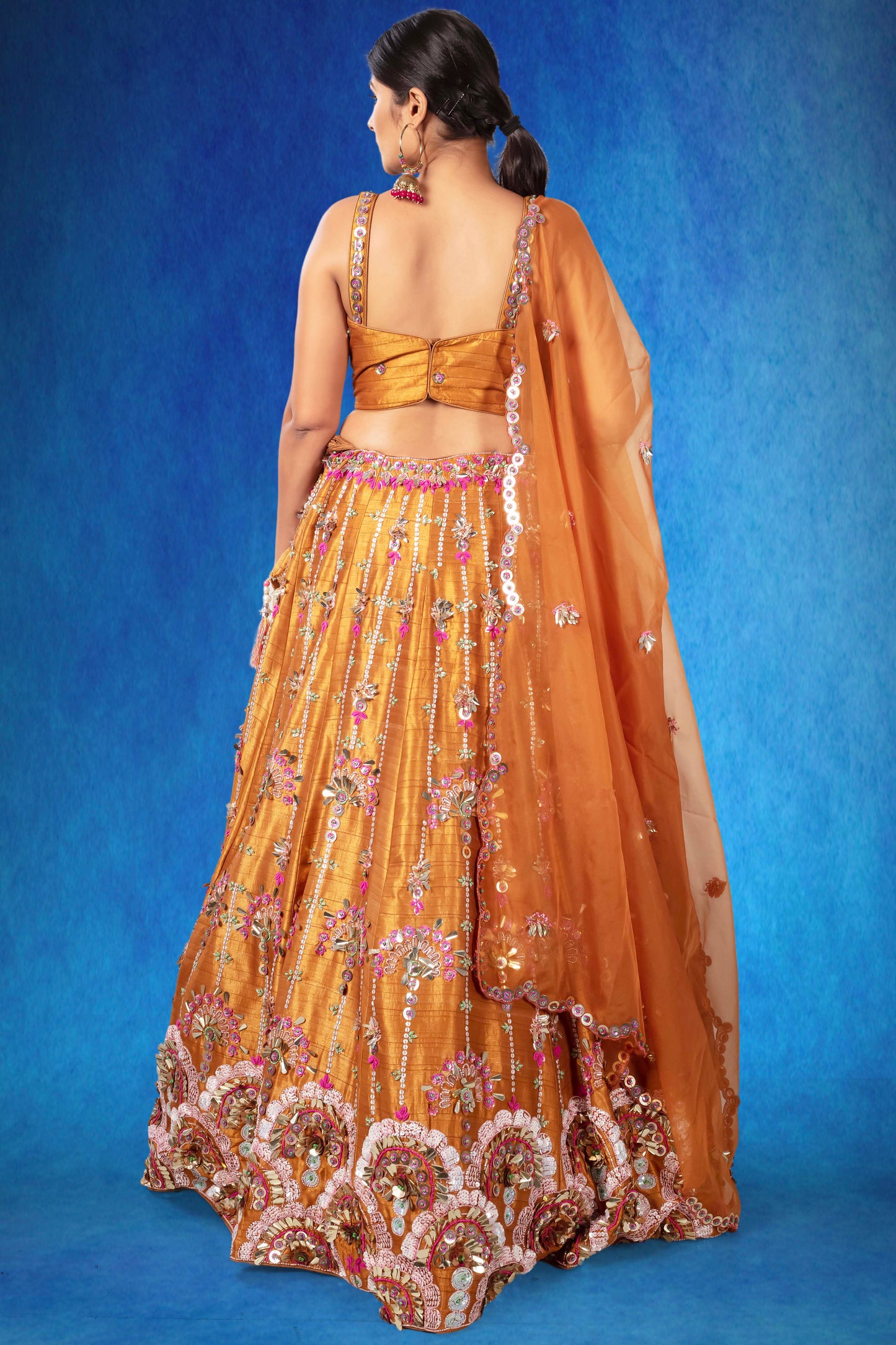 Party Wear Lehenga D-319