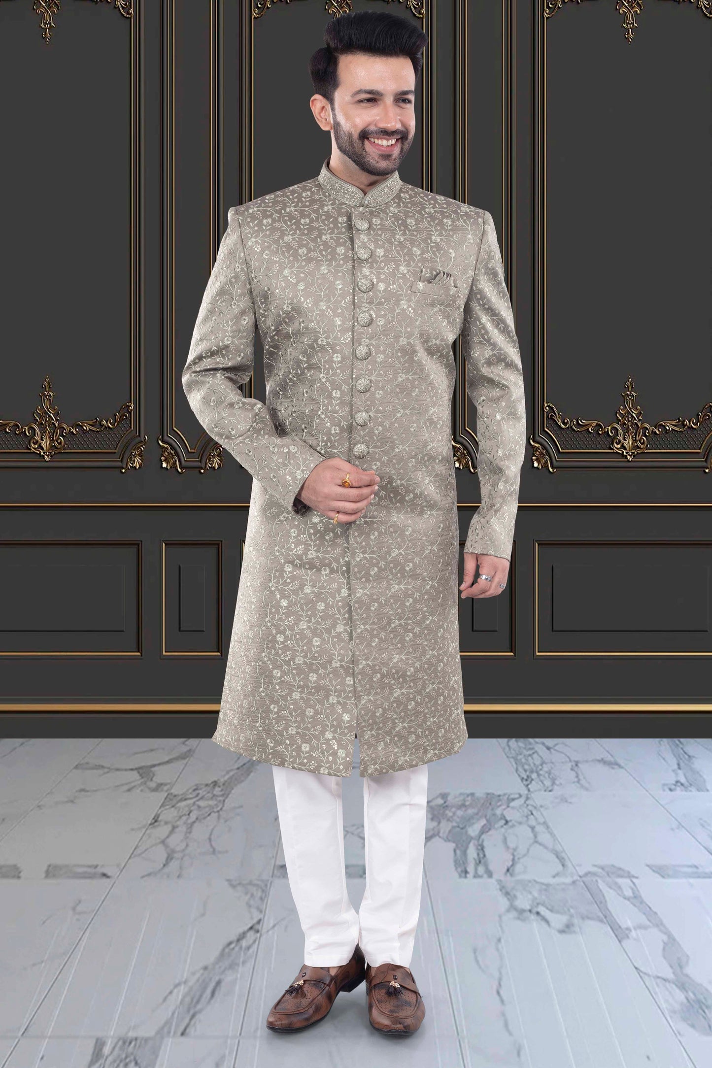 Mens Sherwani- M42-S135