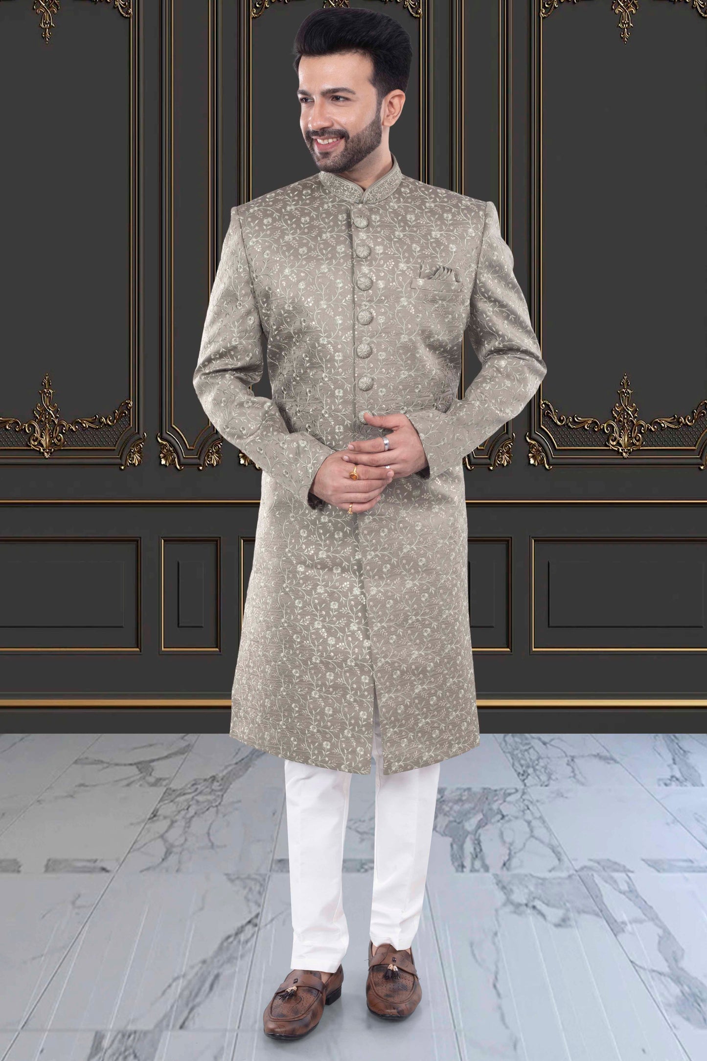 Mens Sherwani- M42-S135