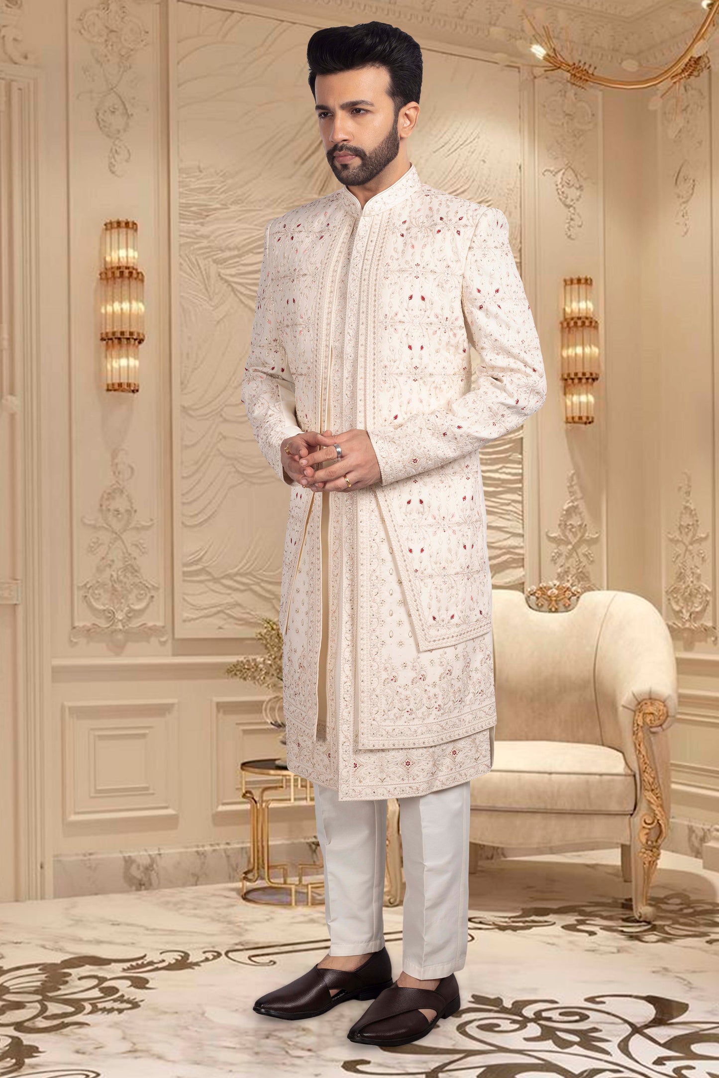 Mens Sherwani-  U2-S335