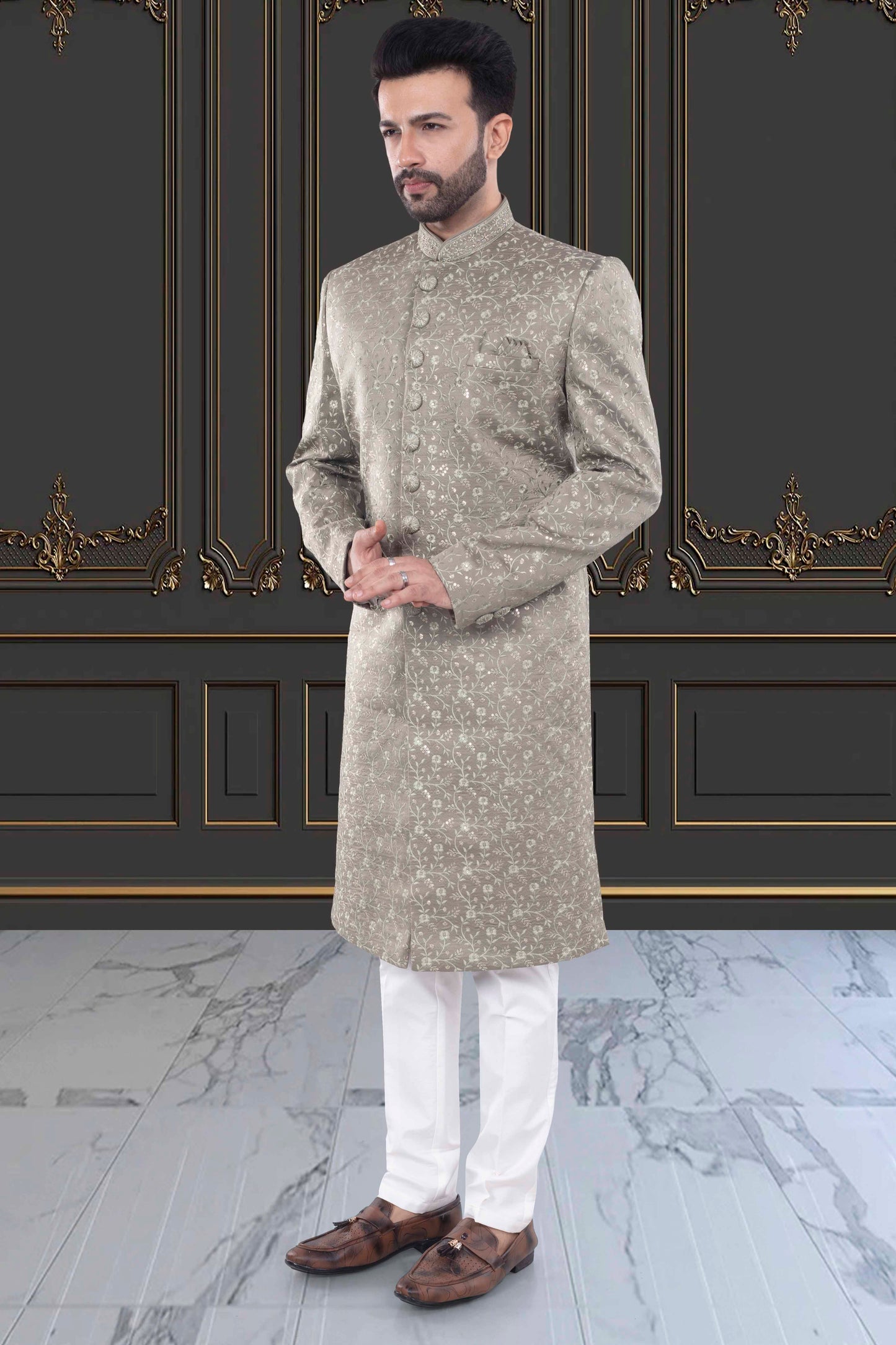 Mens Sherwani- M42-S135