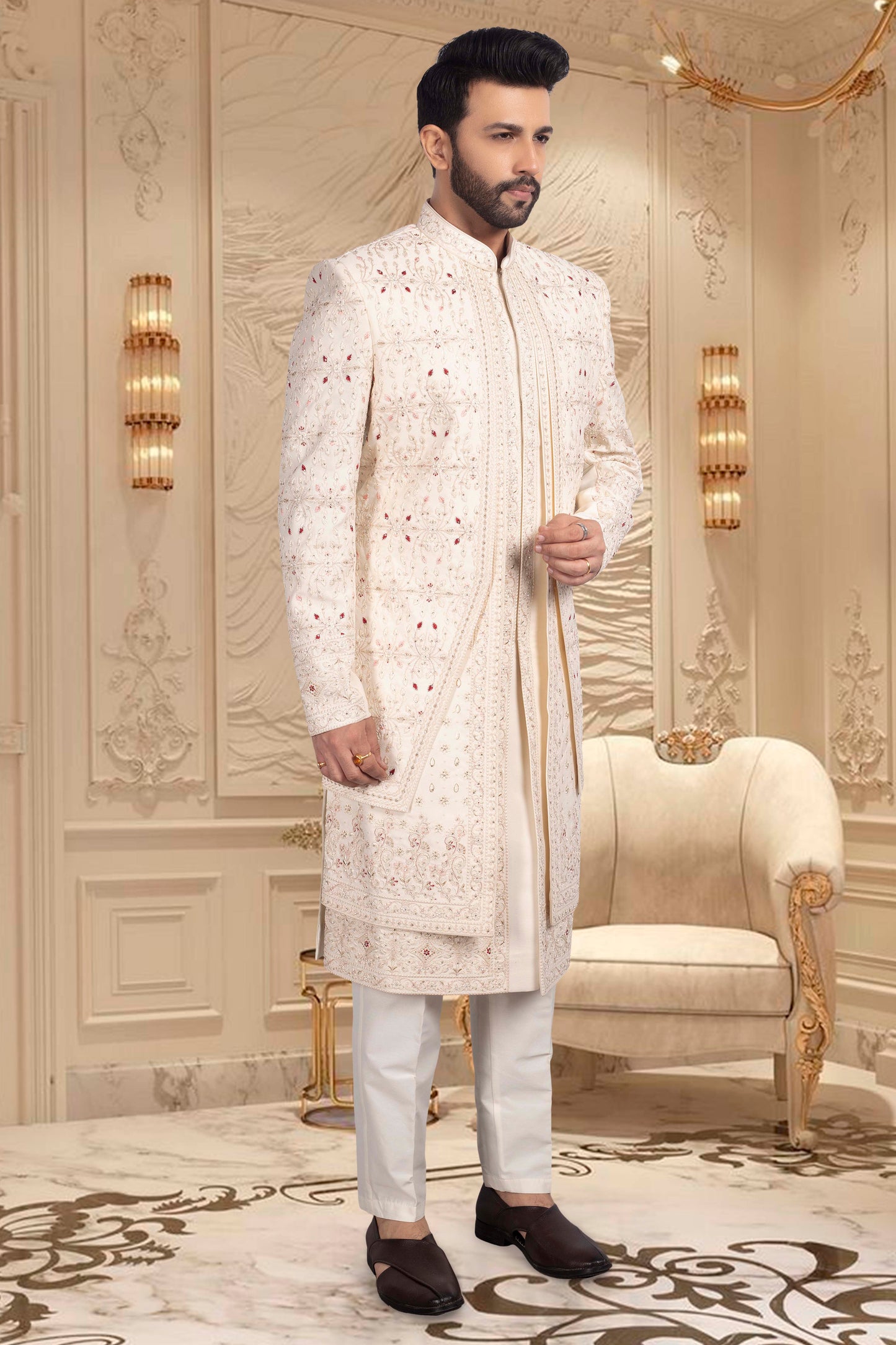 Mens Sherwani-  U2-S335