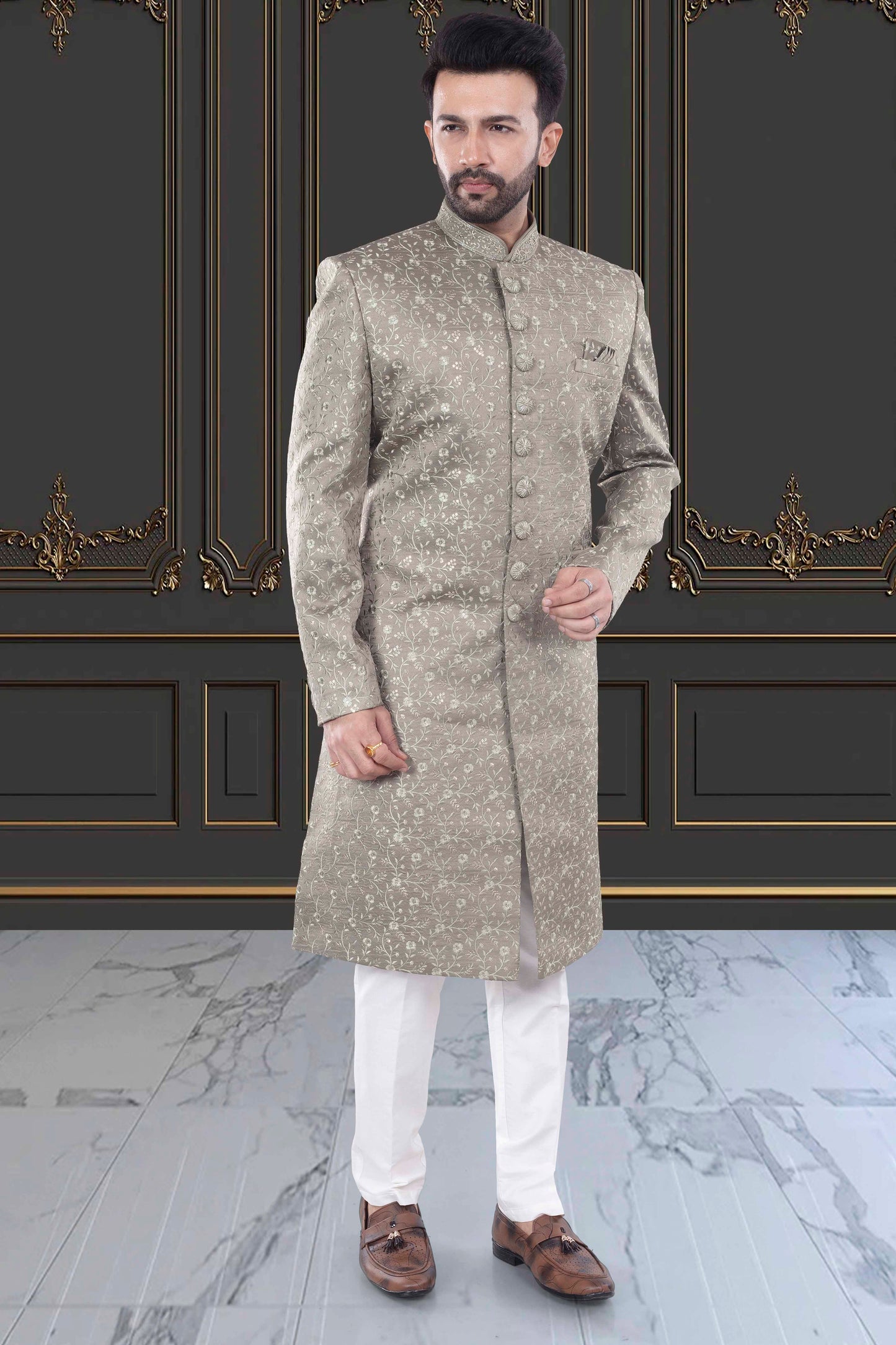 Mens Sherwani- M42-S135