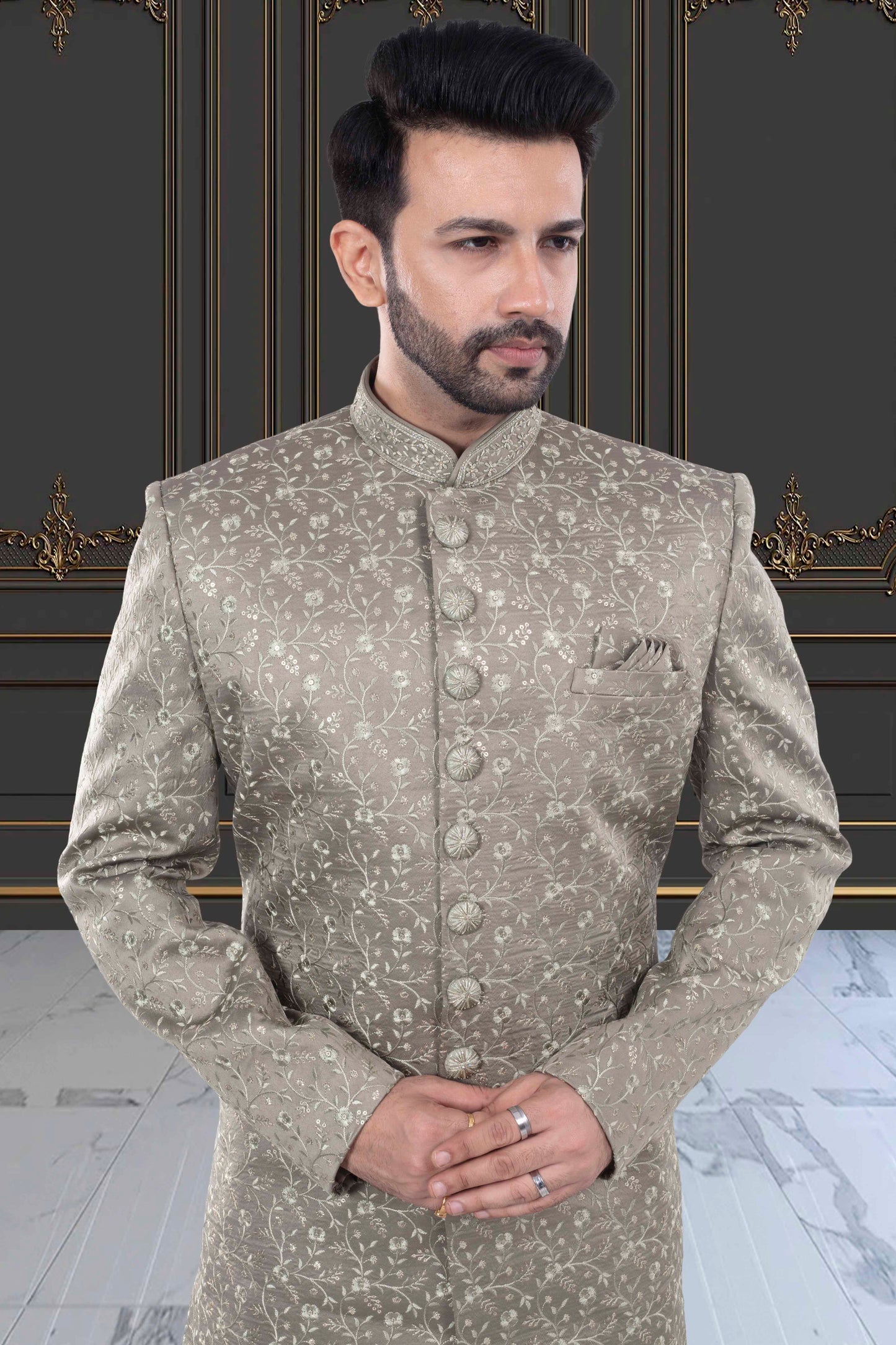 Mens Sherwani- M42-S135