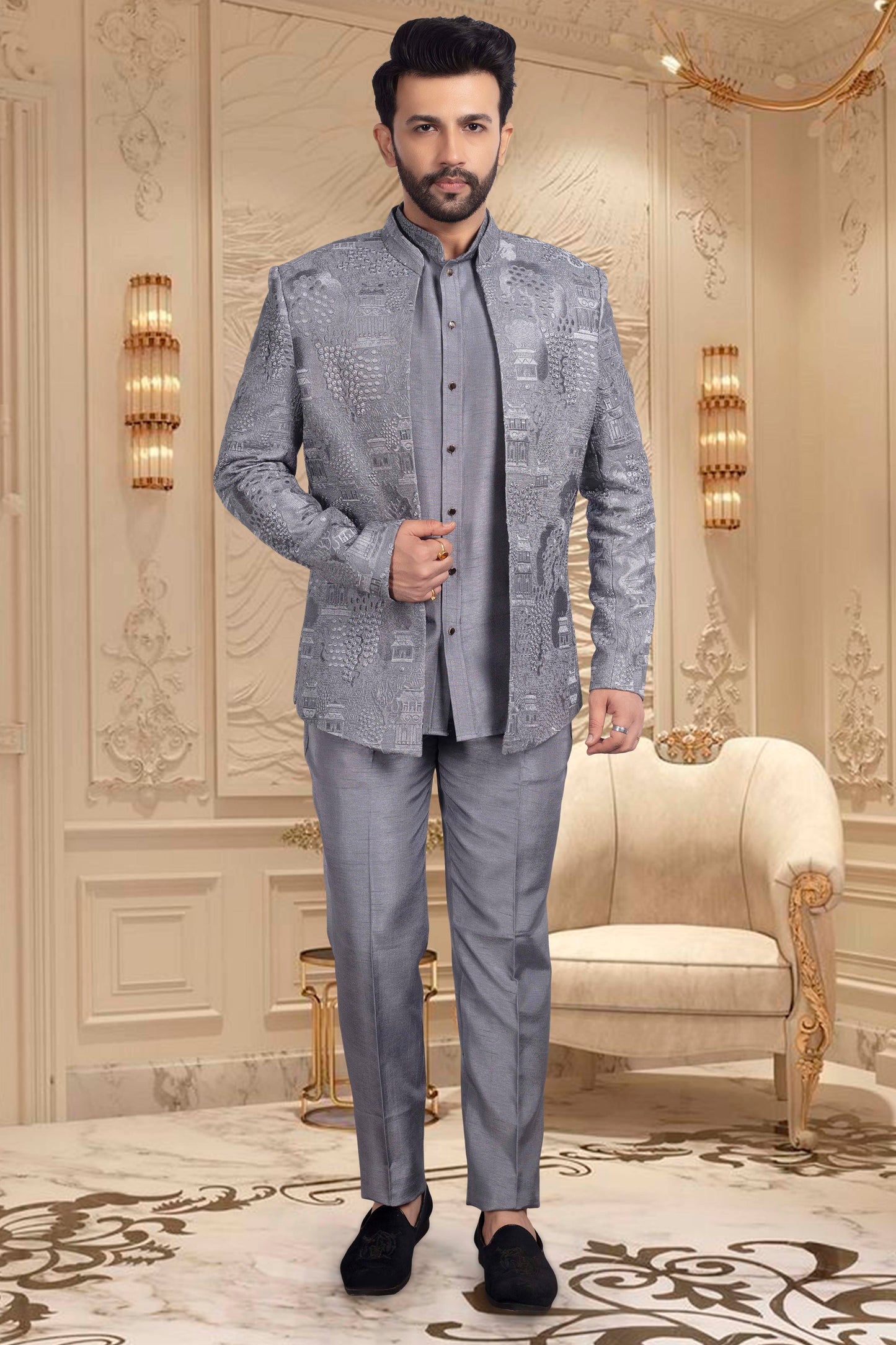 Mens Sherwani M42-S117