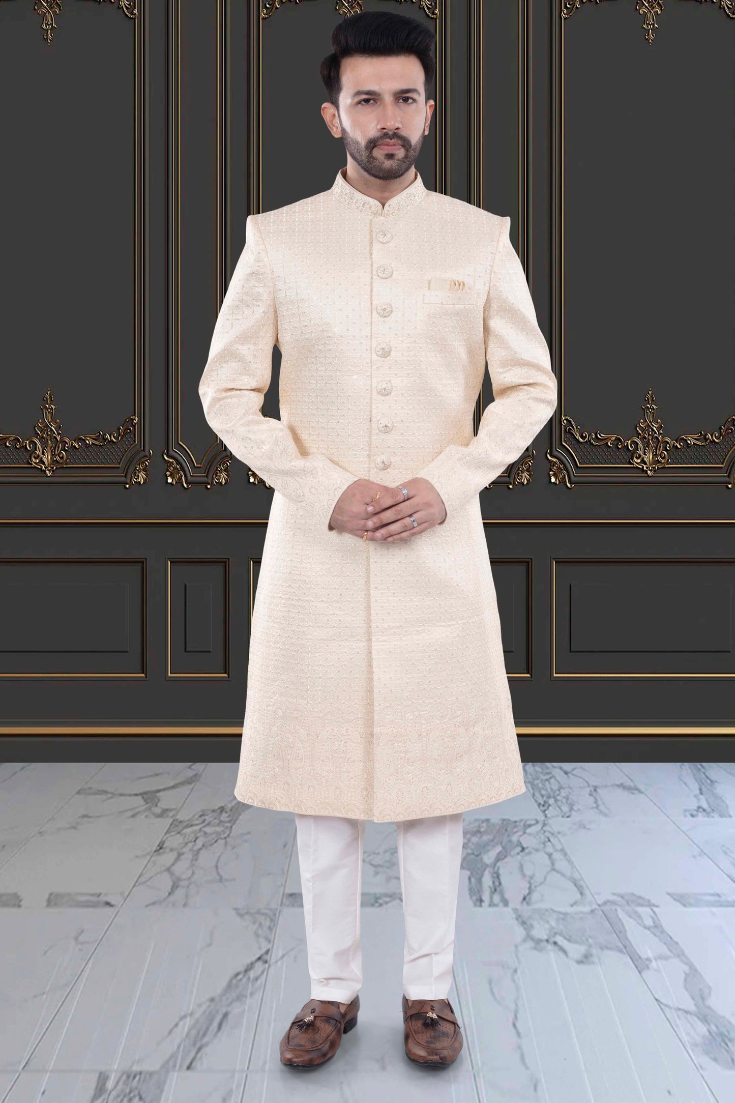 Mens Sherwani- M42-S131