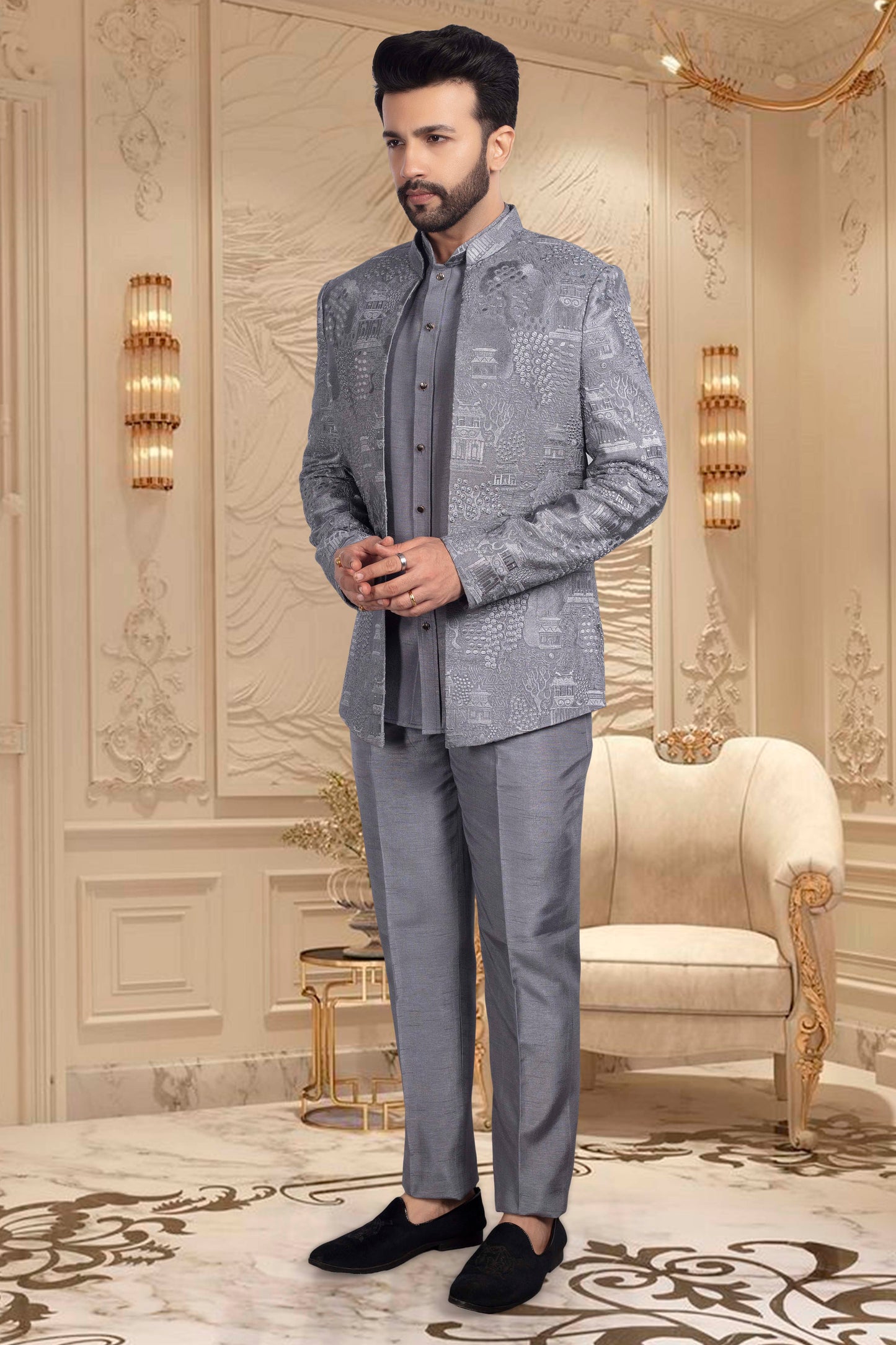 Mens Sherwani M42-S117