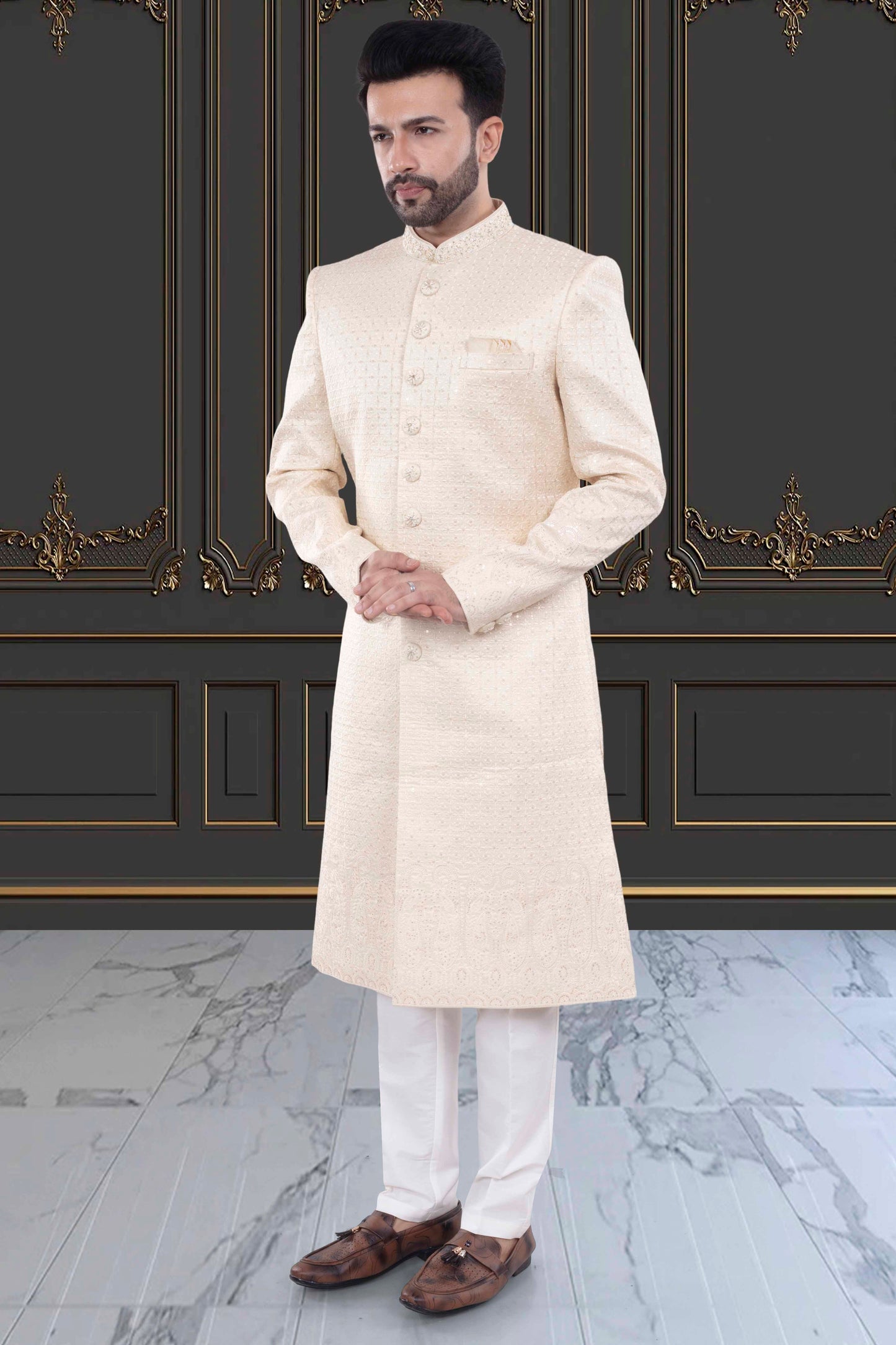 Mens Sherwani- M42-S131