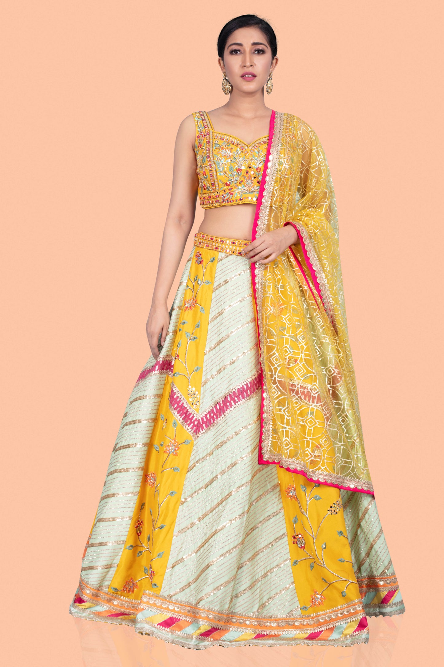 Party Wear Lehenga D-255