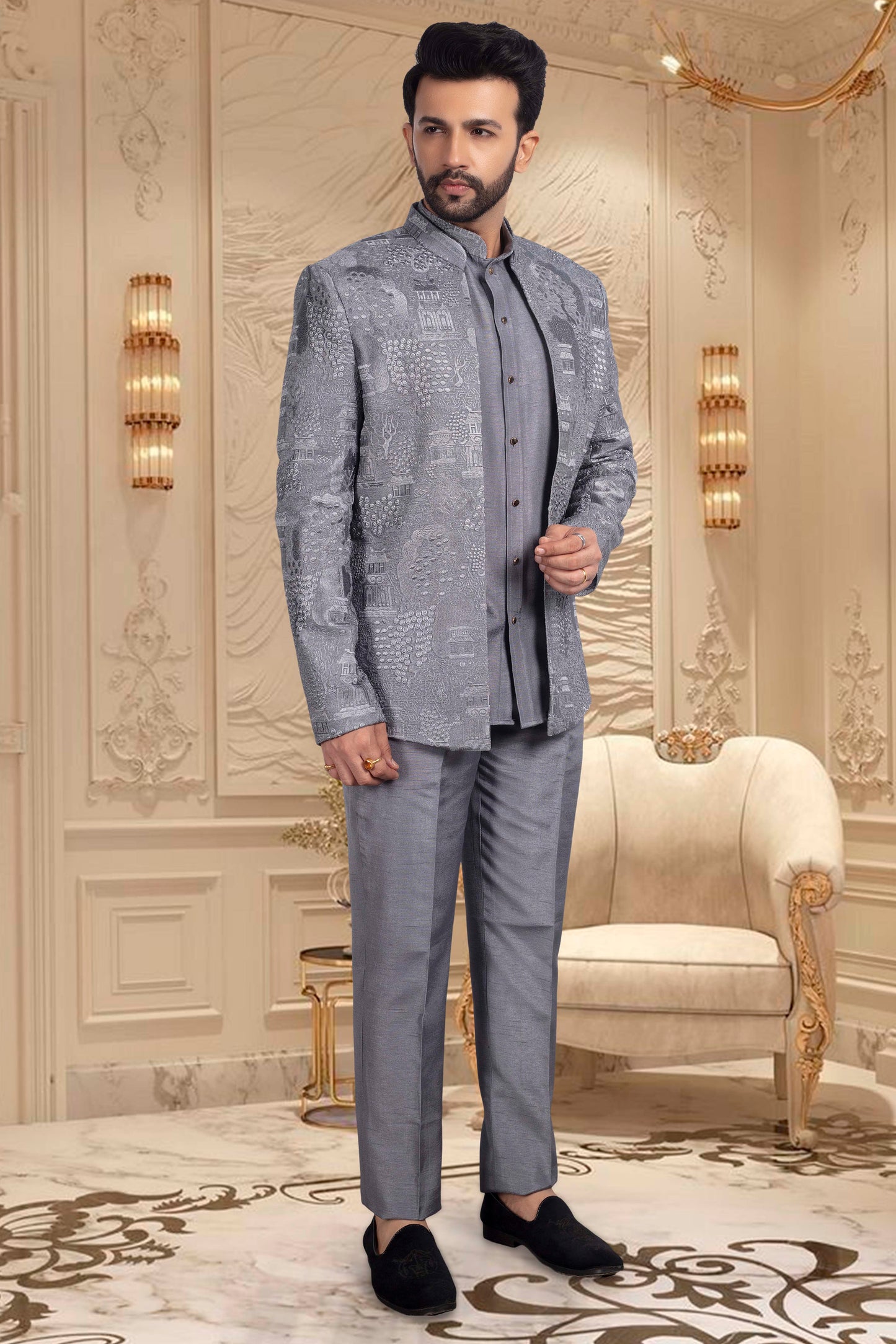 Mens Sherwani M42-S117