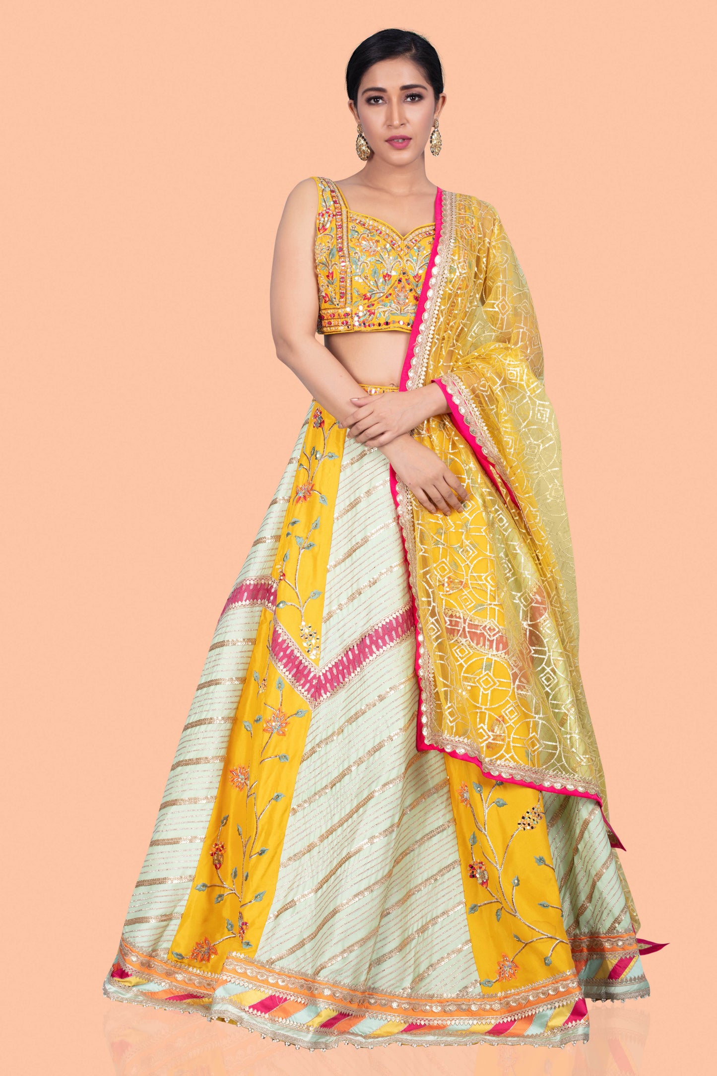 Party Wear Lehenga D-255