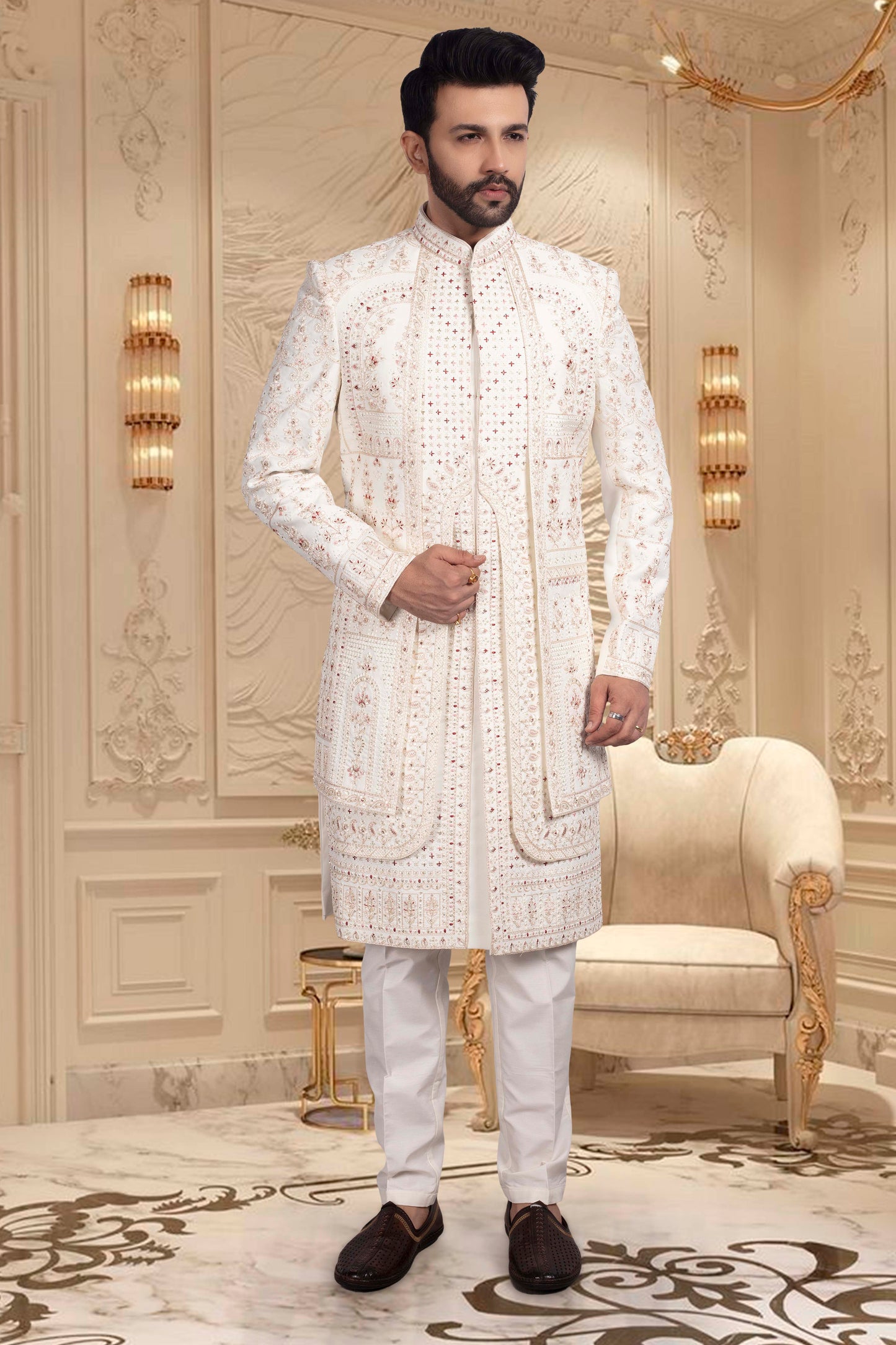 Mens Sherwani- U2-S338