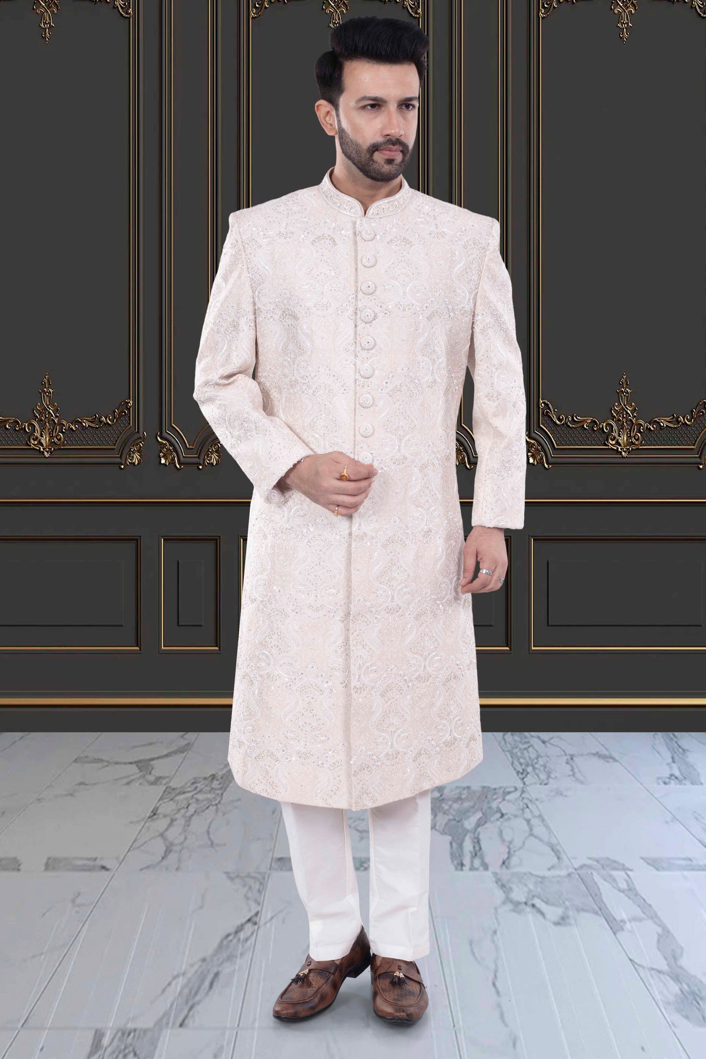 Mens Sherwani- M42-S136