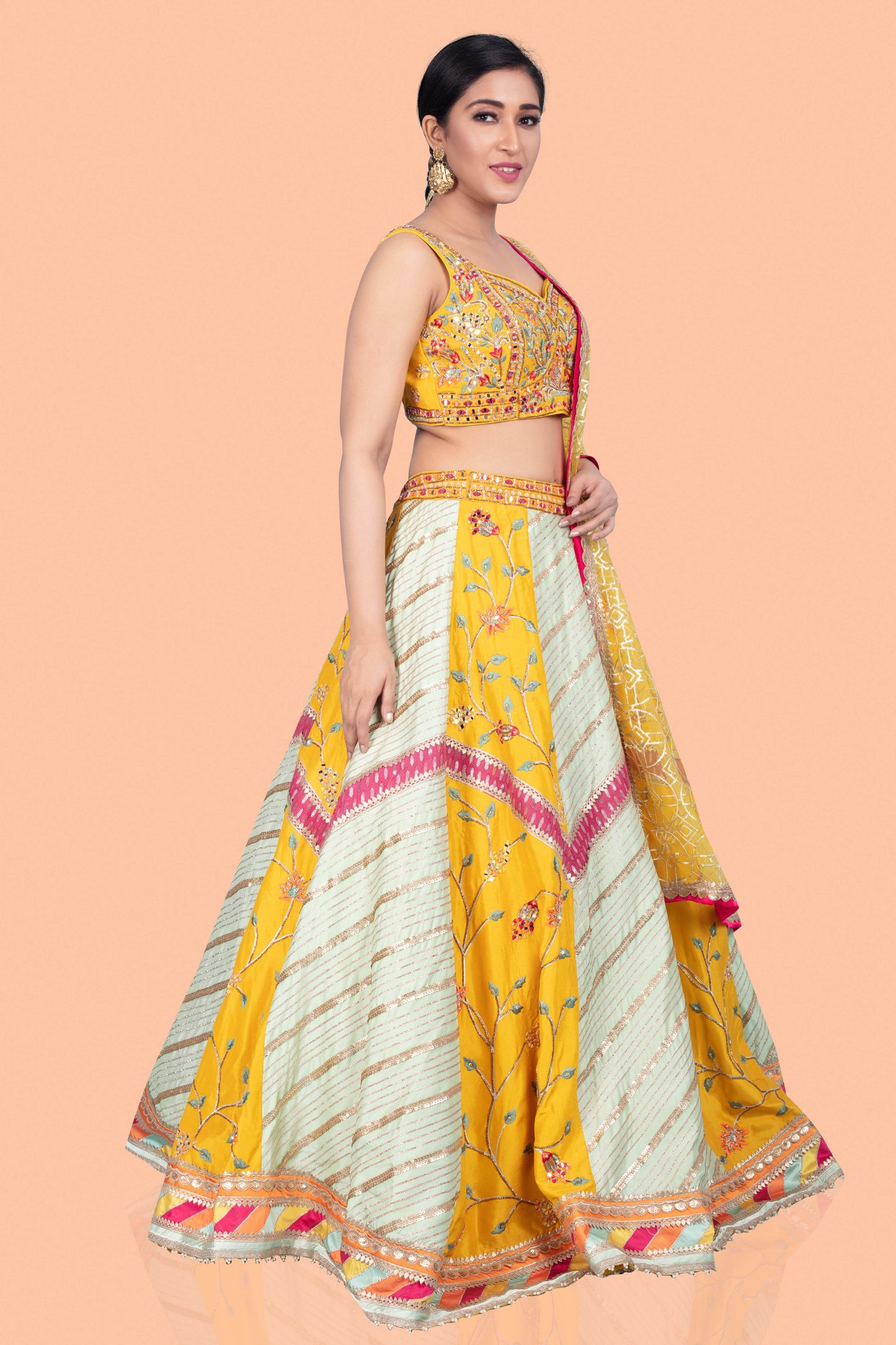 Party Wear Lehenga D-255