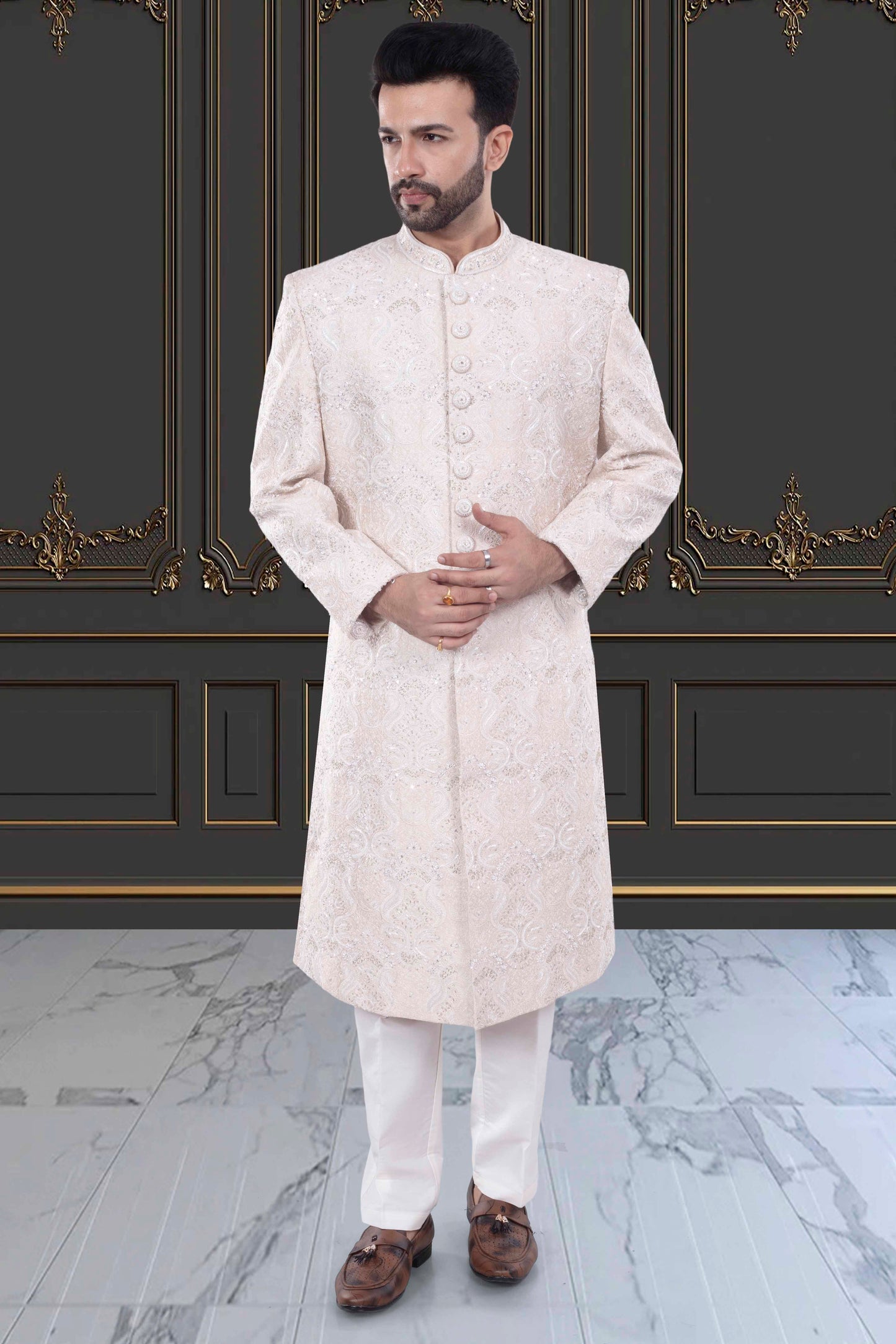 Mens Sherwani- M42-S136