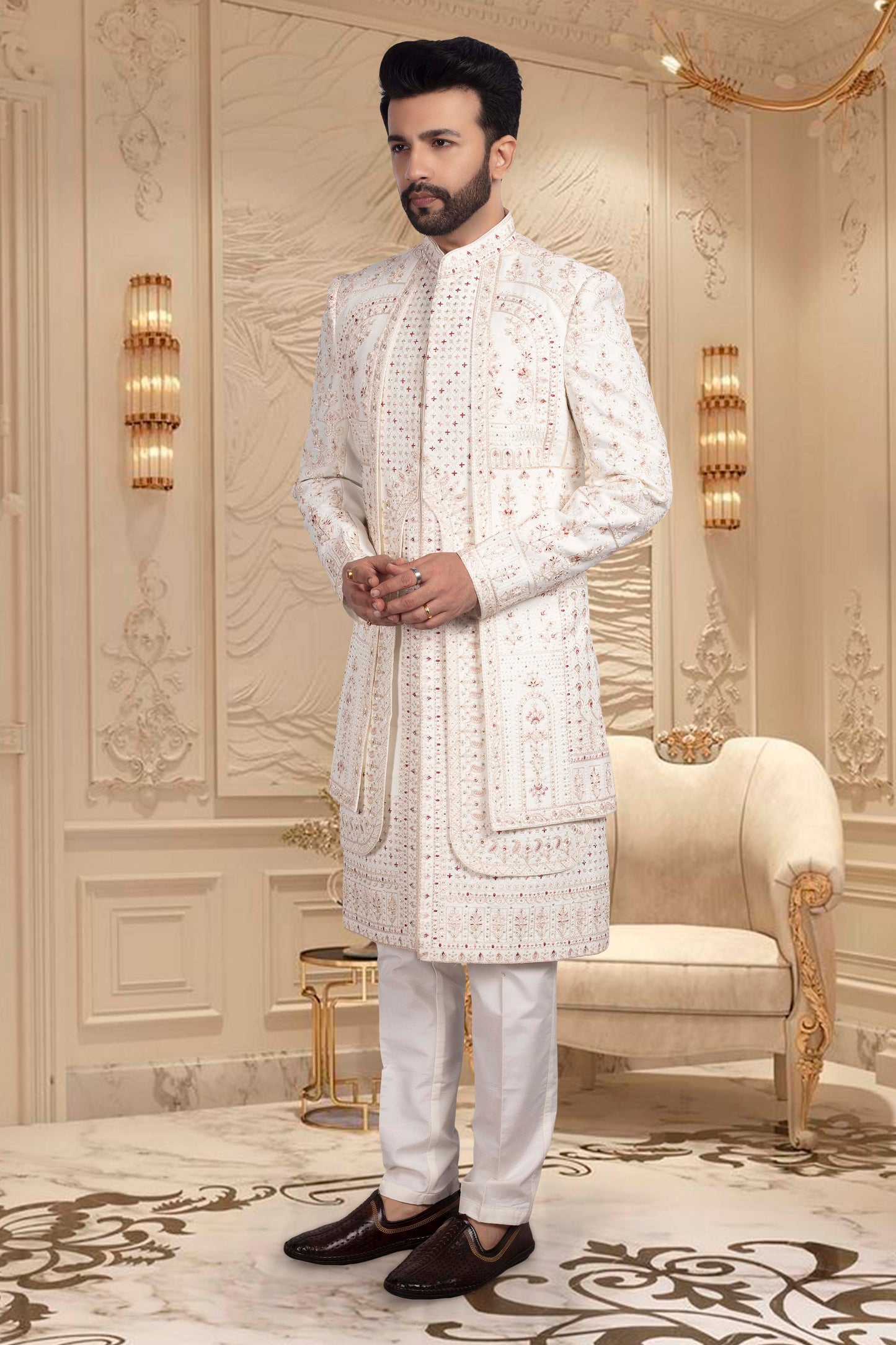 Mens Sherwani- U2-S338