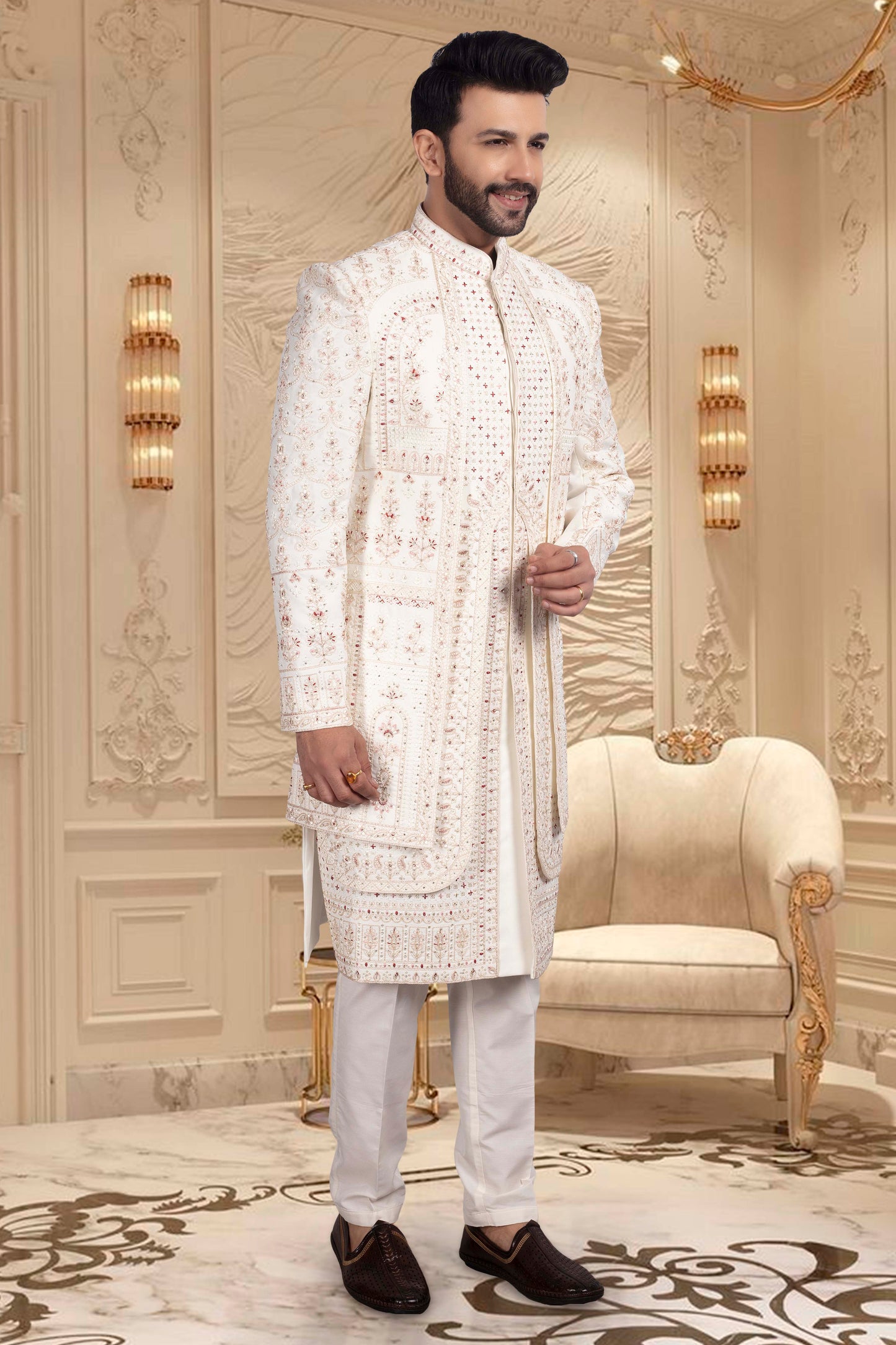 Mens Sherwani- U2-S338