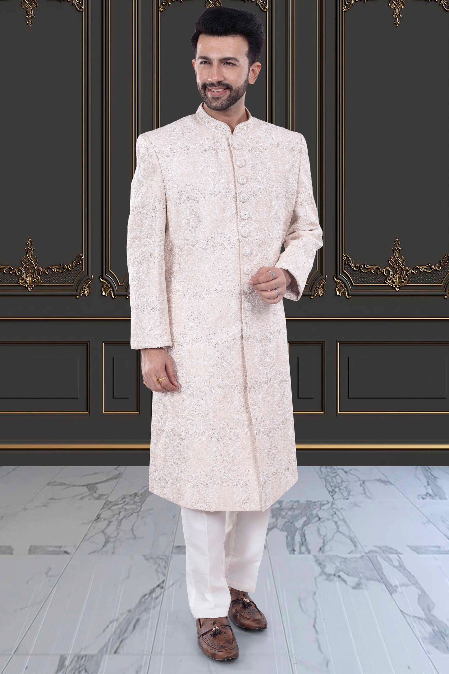 Mens Sherwani- M42-S136