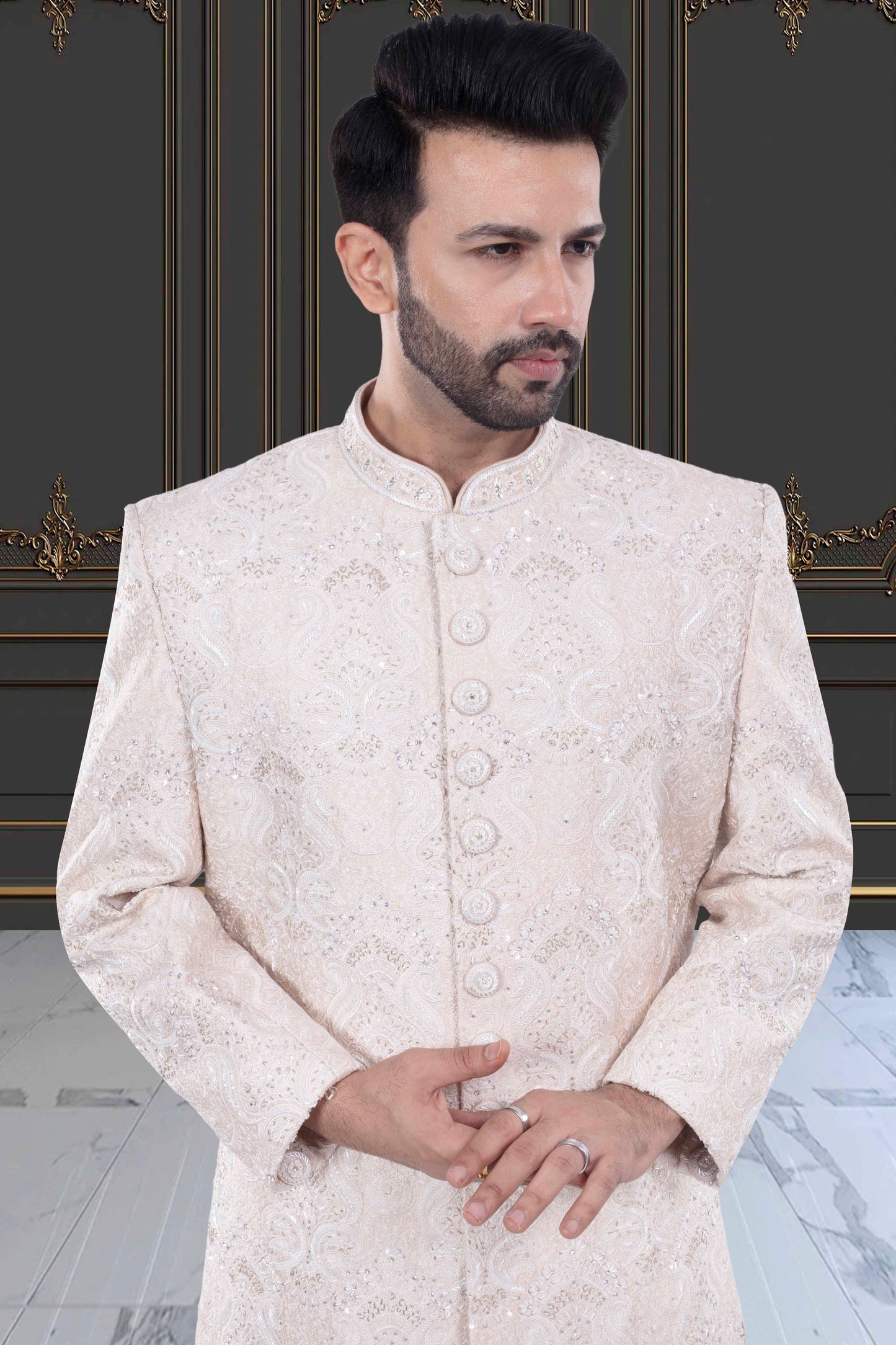 Mens Sherwani- M42-S136